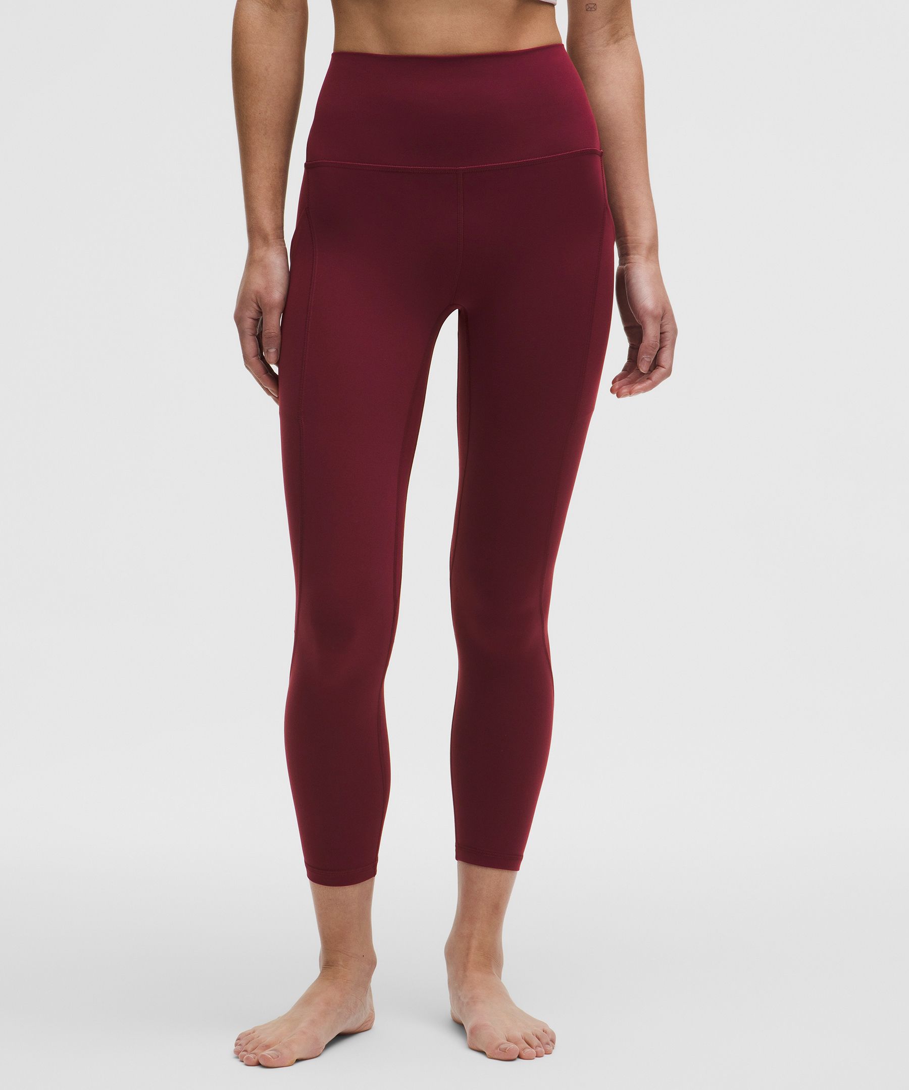 ルルレモン Align™ ハイライズパンツ ポケット付き 24インチ *アジア