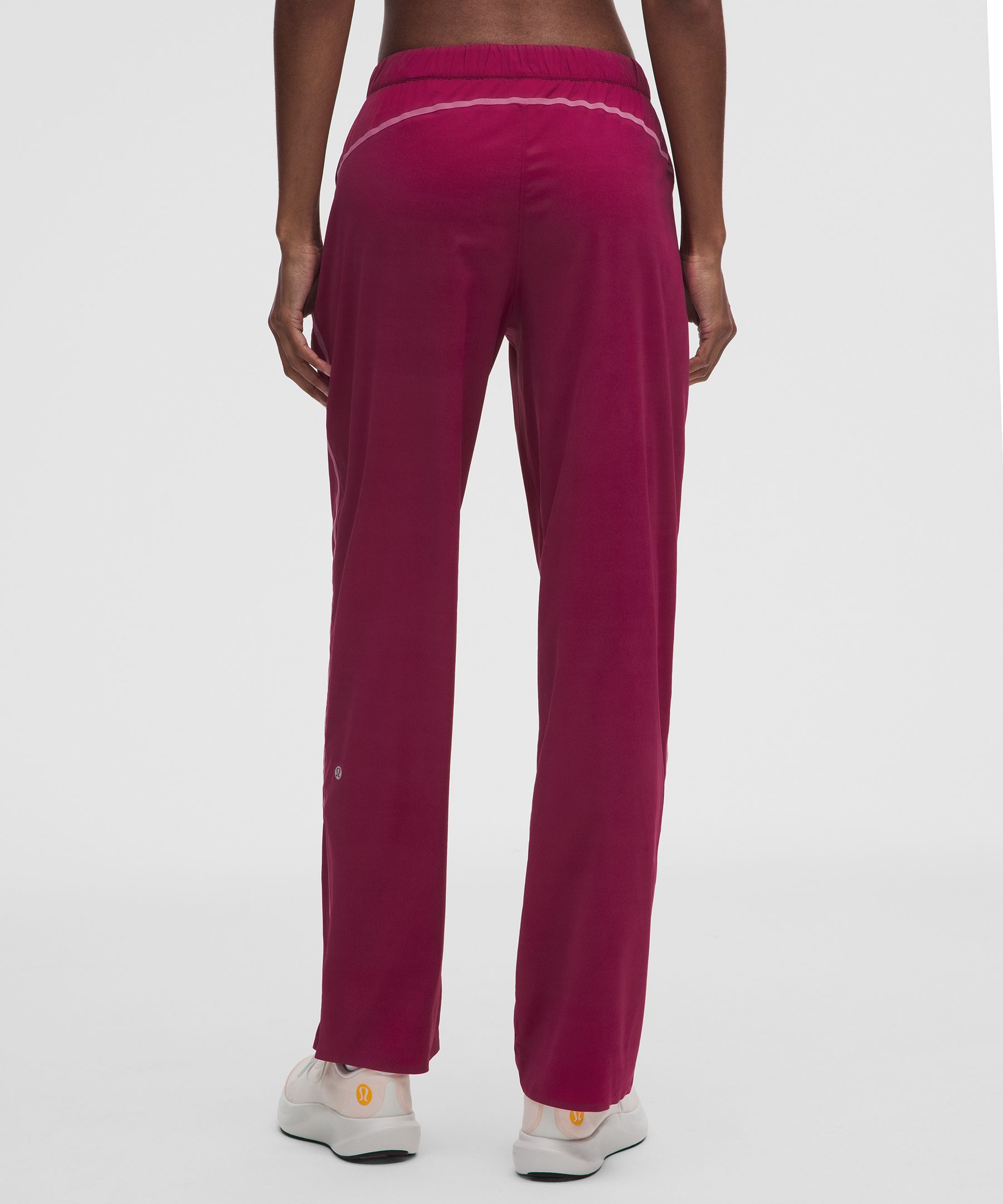 Pantal&oacute;n de ch&aacute;ndal de talle medio Two-Toned para correr