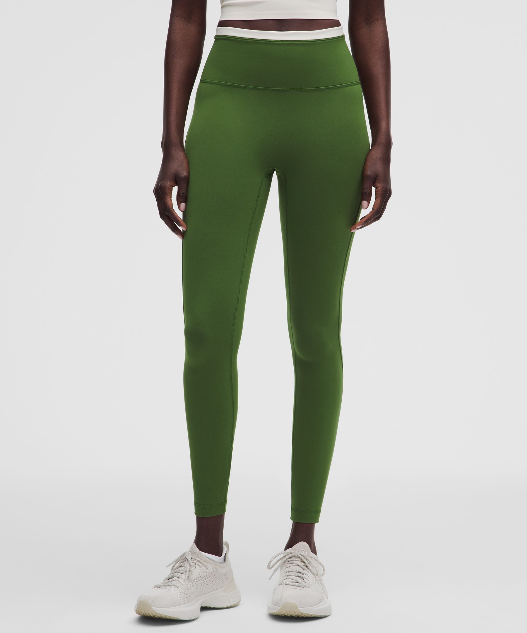 Women's Green Wunder Train Leggings | lululemon