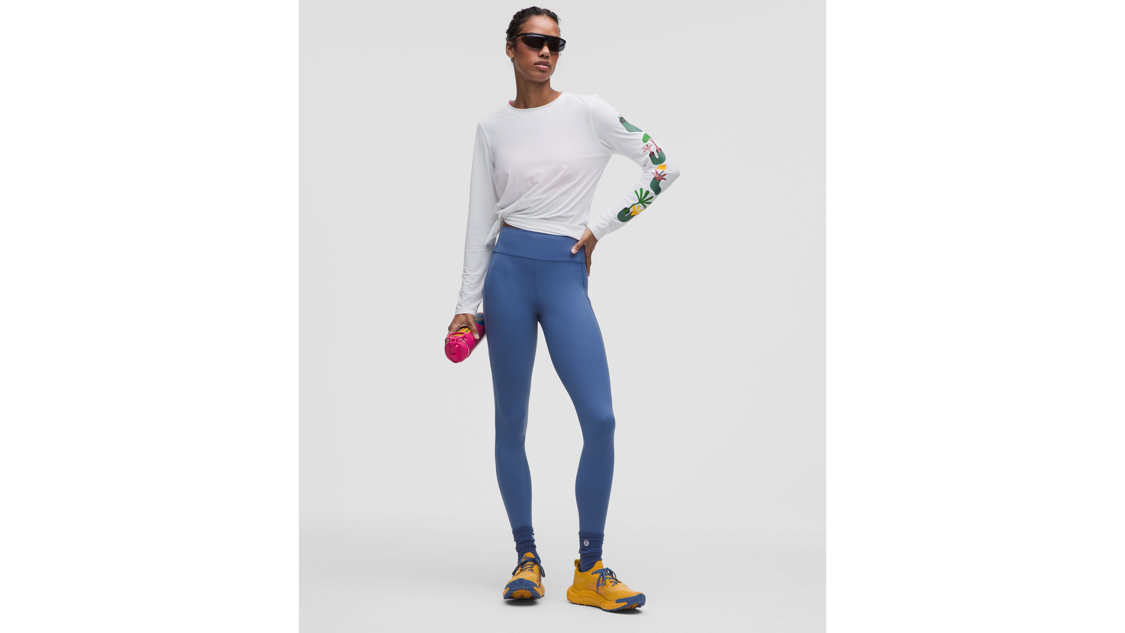 lululemon x Geoff McFetridge Fast and Free 6-Pocket Tight 28" *Updated