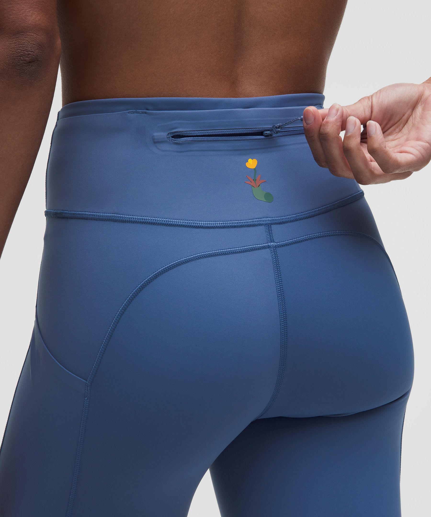 lululemon x Geoff McFetridge Fast and Free 6-Pocket Tight 28" *Updated