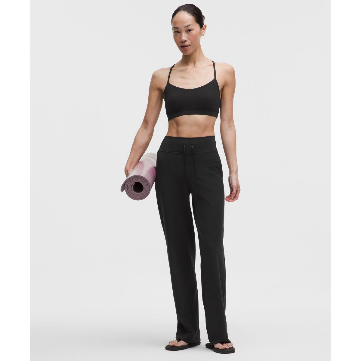 Groove High-Rise Wide-Leg Pants Asia Fit