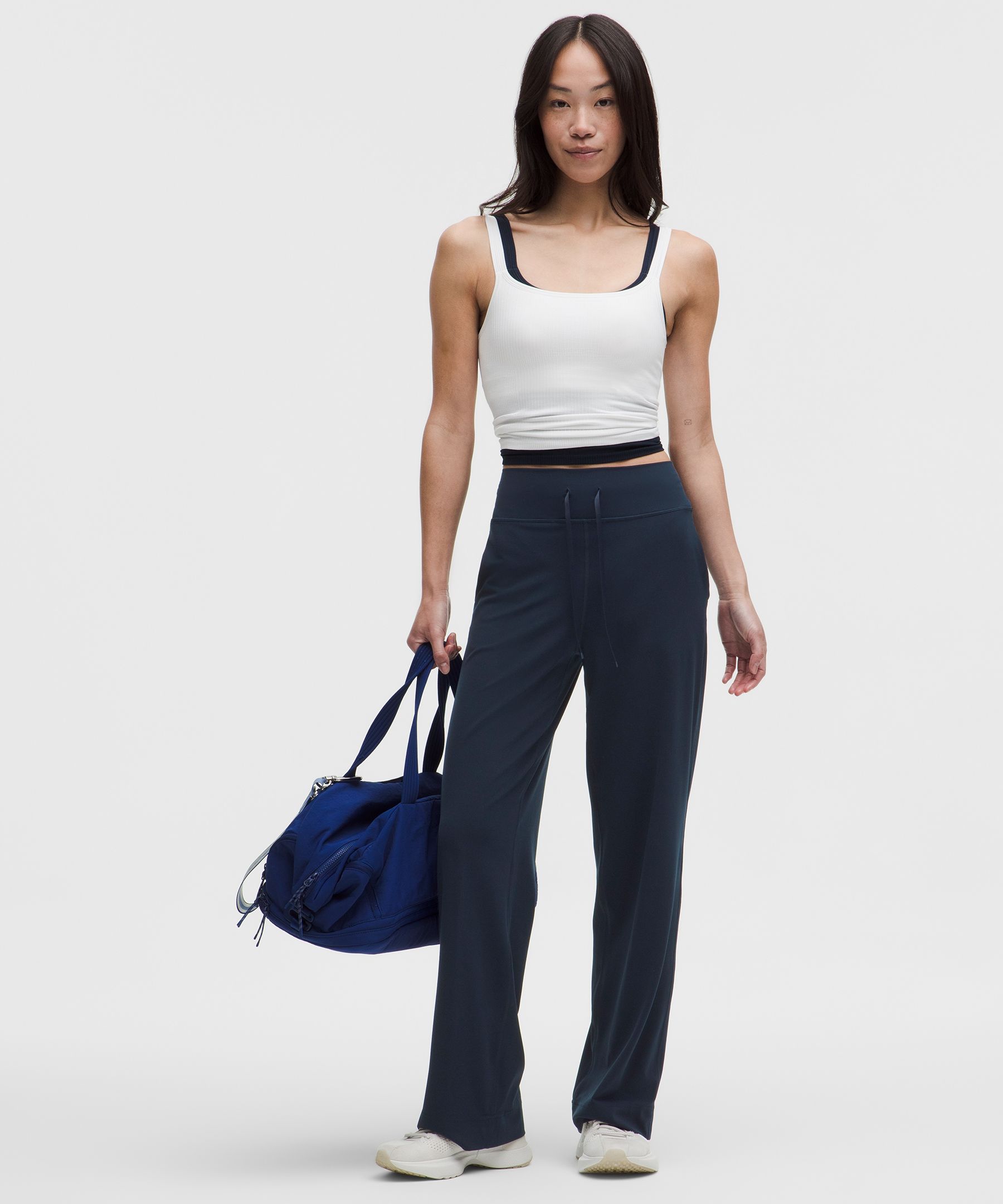 Groove ハイライズワイドレッグパンツ *アジアフィット | パンツ