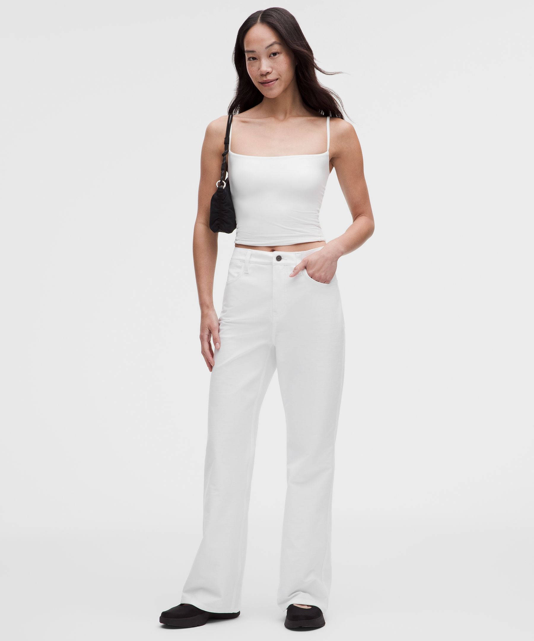 EasyFive High-Rise Subtle-Flare Pants *Asia Fit