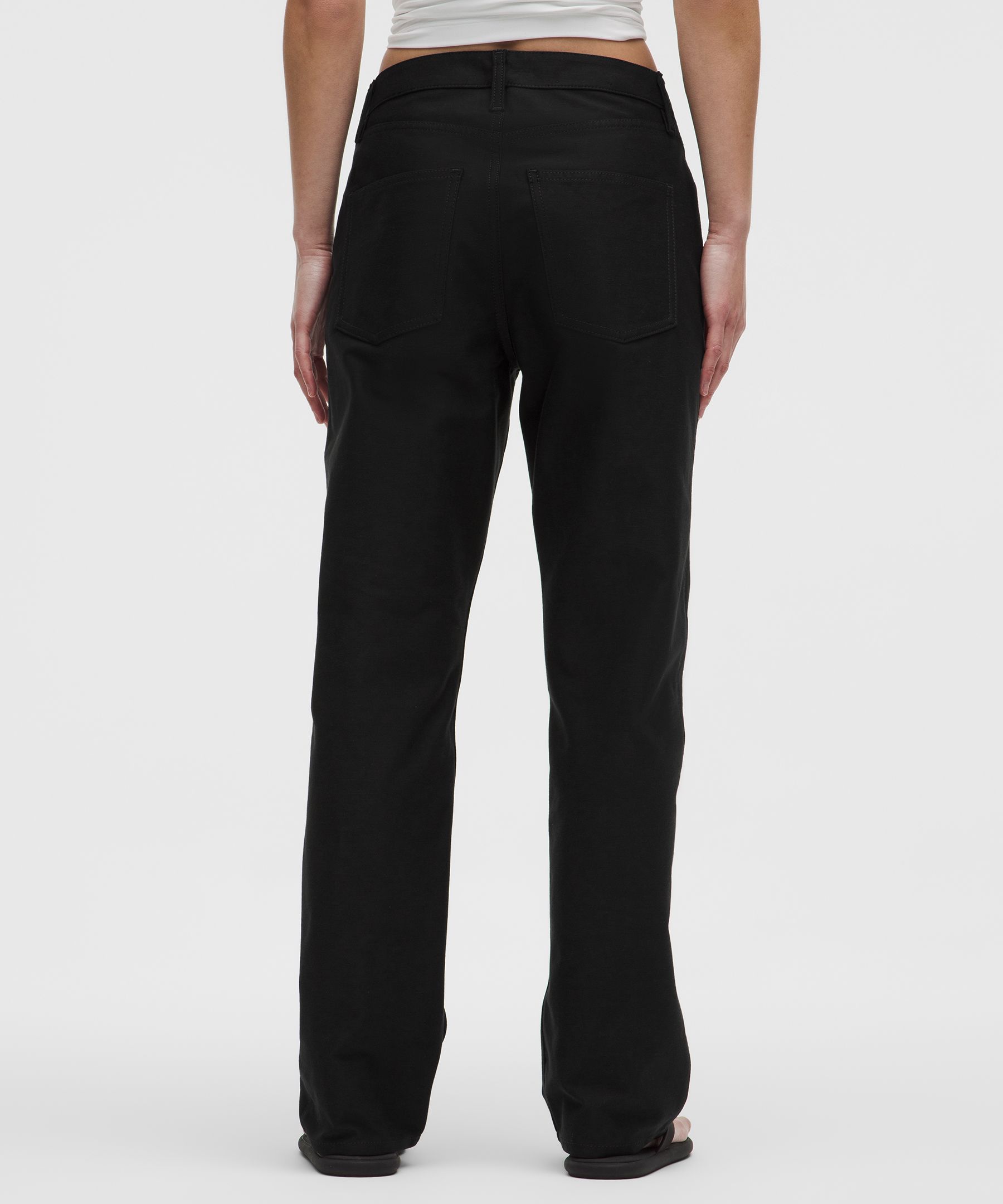 EasyFive Mid-Rise Relaxed-Straight Pants *Asia Fit