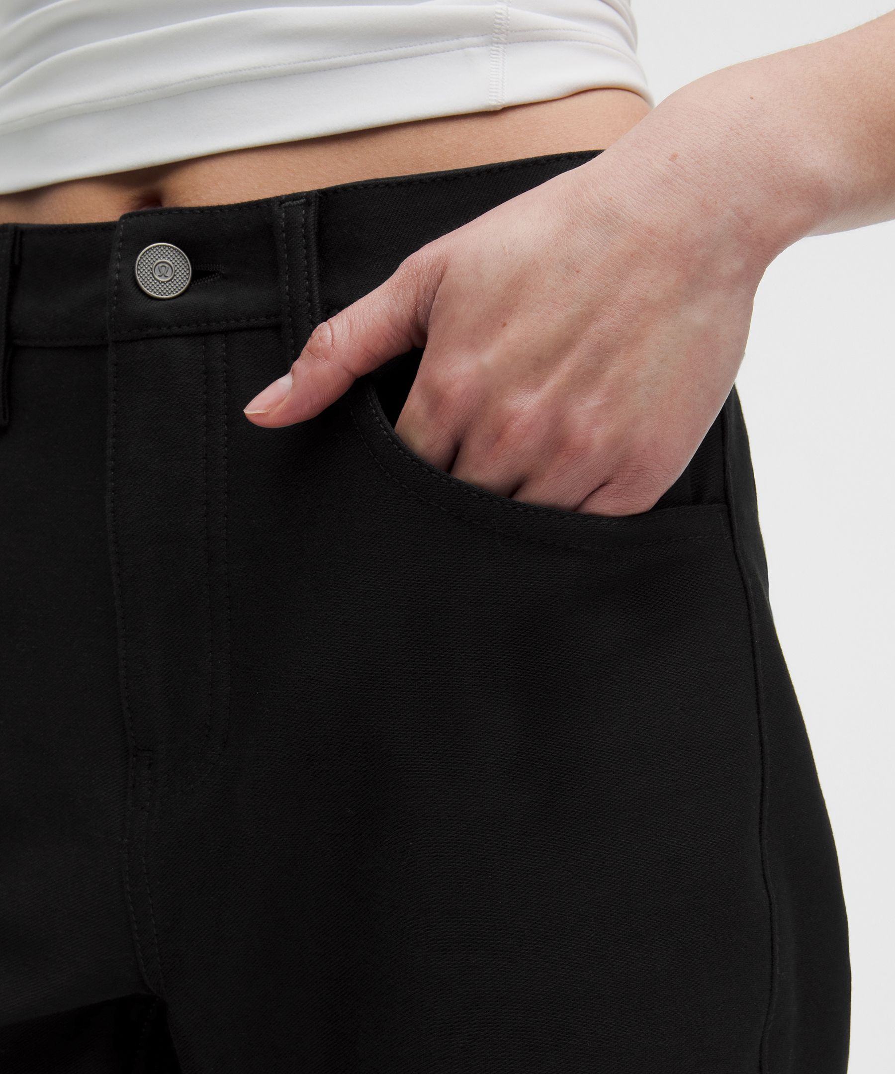 EasyFive Mid-Rise Relaxed-Straight Pants *Asia Fit