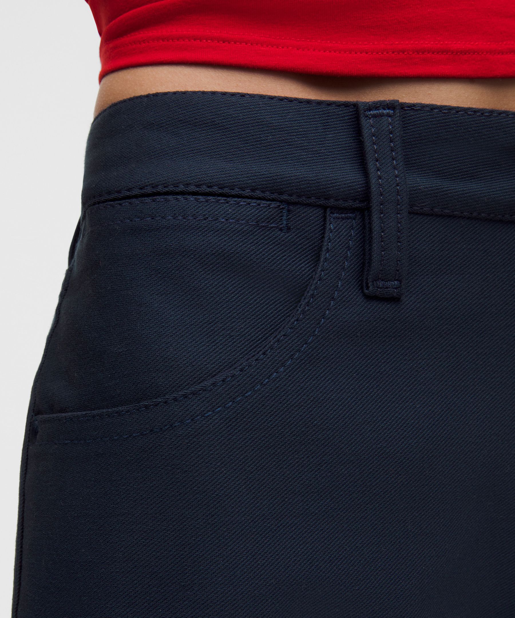 EasyFive Mid-Rise Relaxed-Straight Pants *Asia Fit