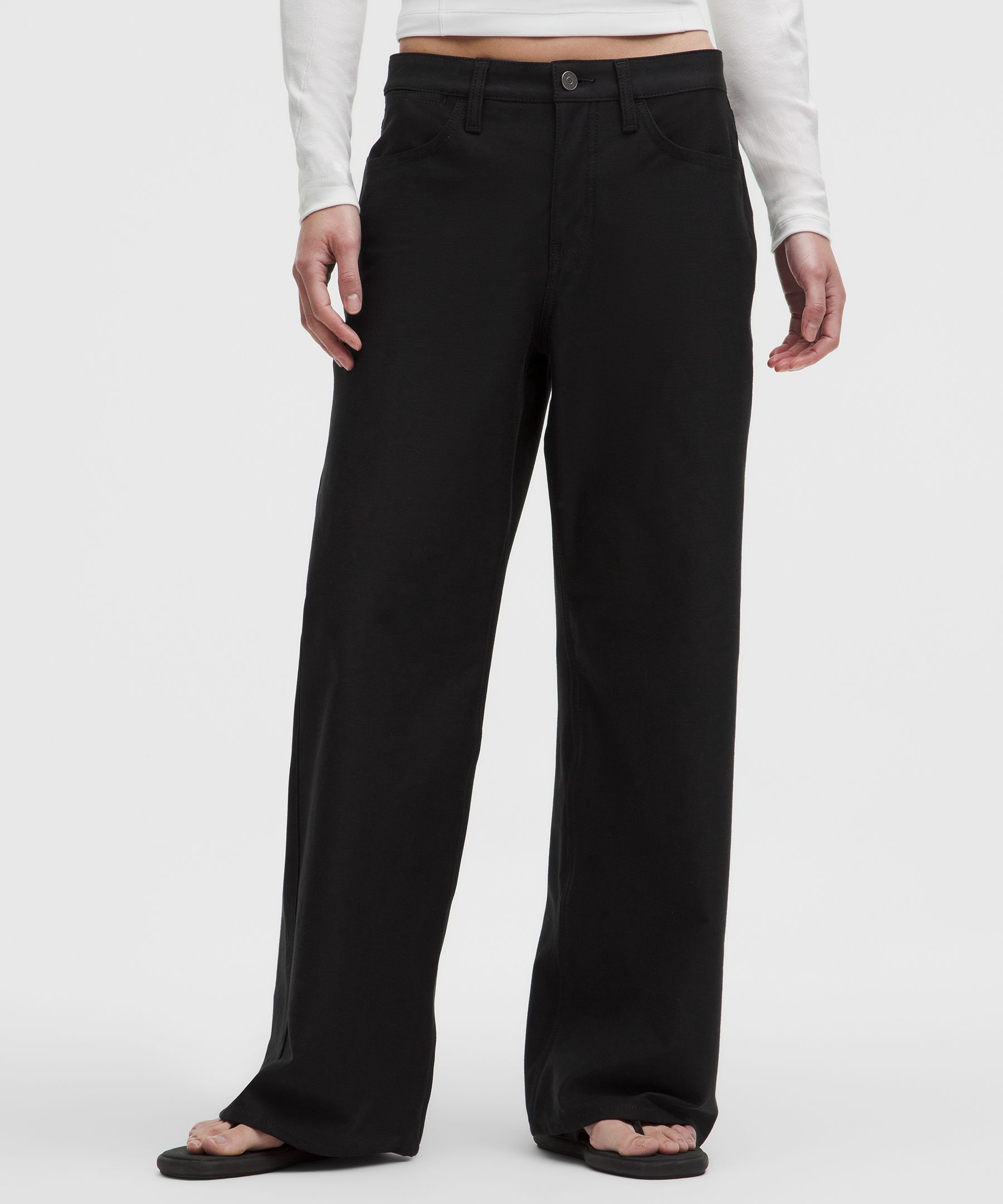 EasyFive Low-Rise Classic Wide-Leg Pant *Asia Fit