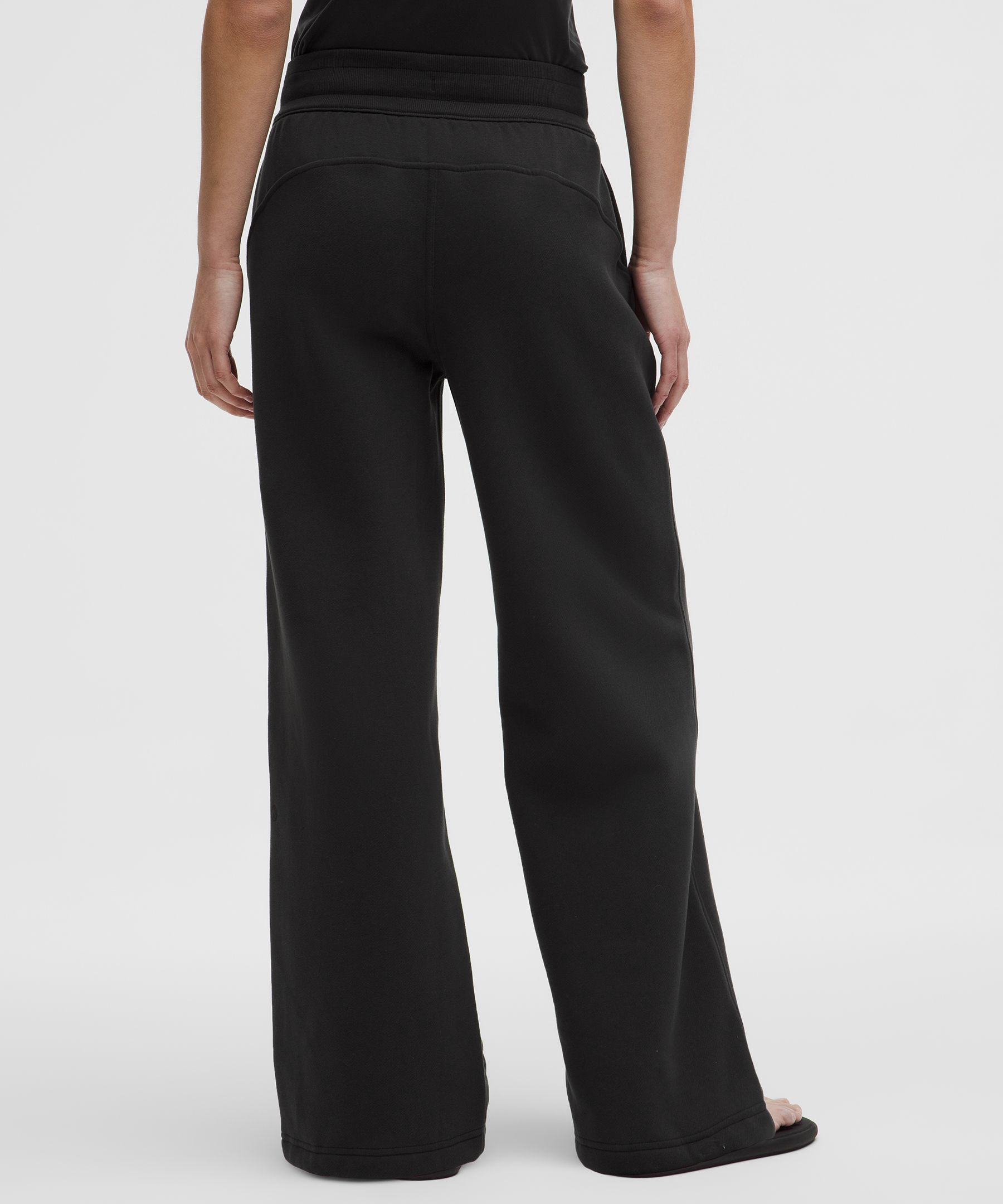 Scuba Mid-Rise Wide-Leg Pants *Asia Fit
