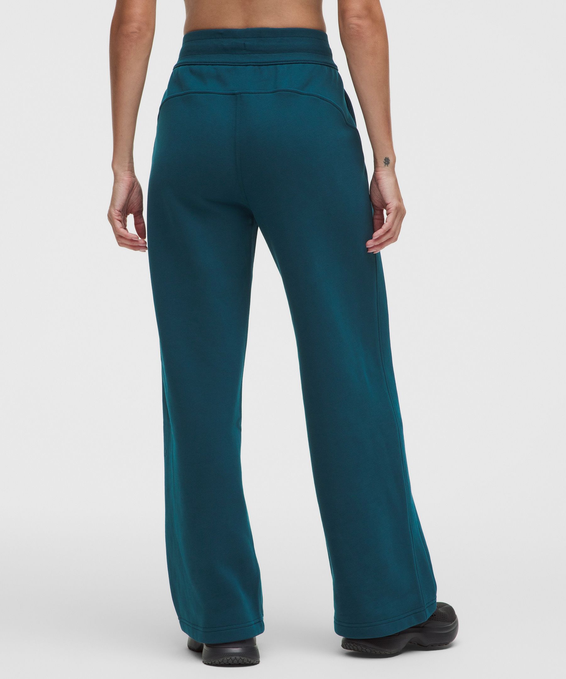Scuba Mid-Rise Wide-Leg Pants *Asia Fit