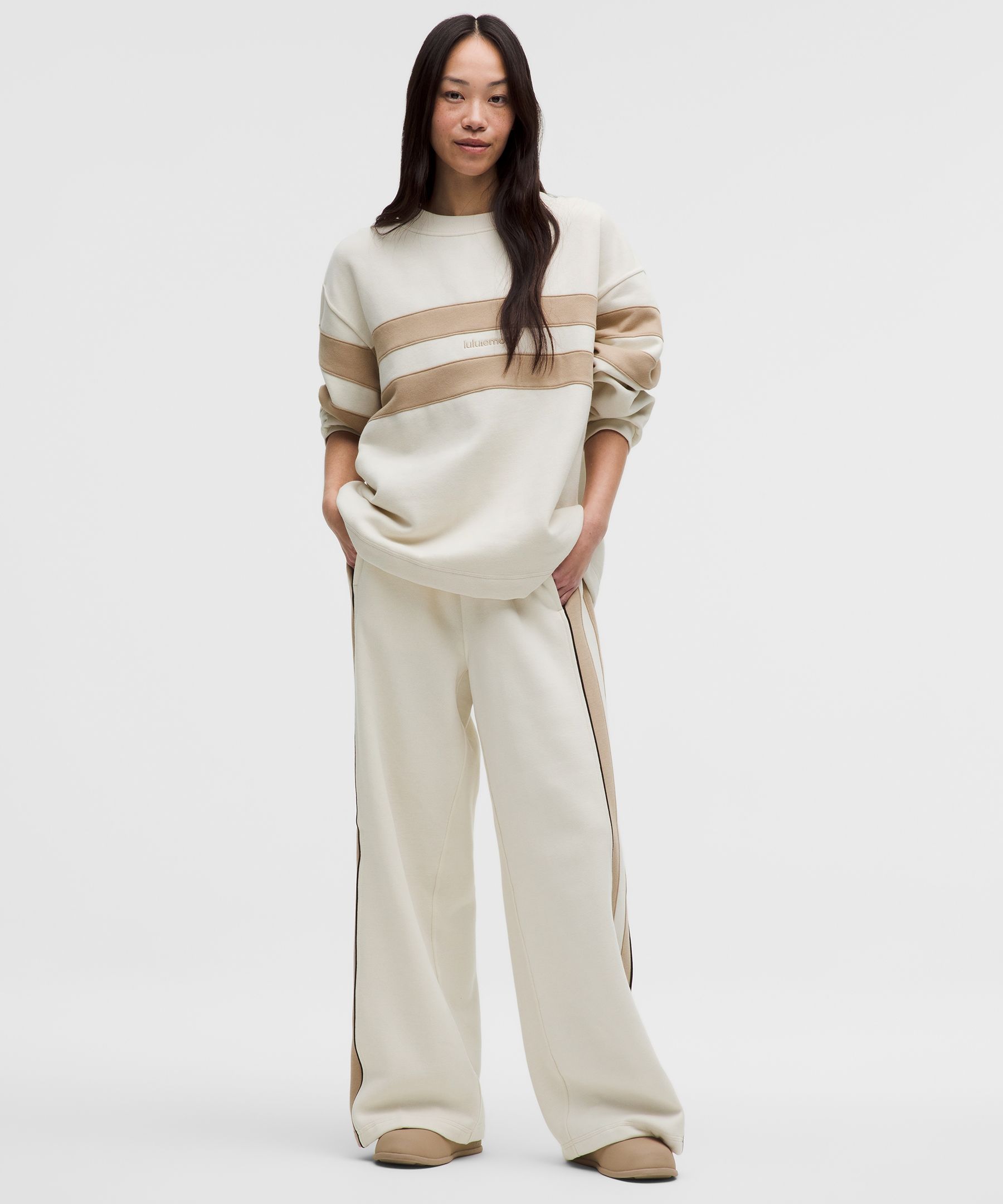 Women's Steady State Oversized Track Pant Stripe *Asia Fit