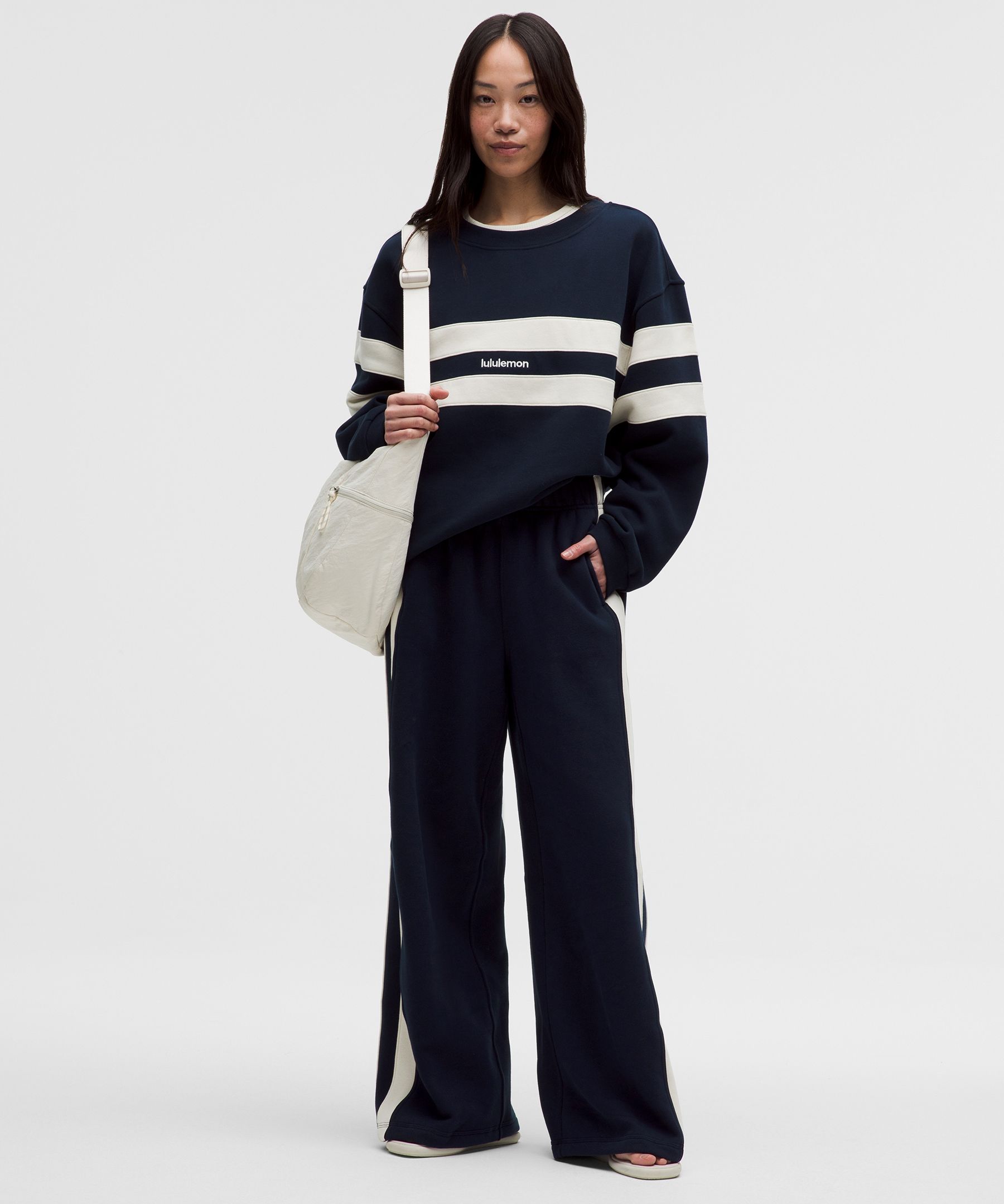 Women's Steady State Oversized Track Pant Stripe *Asia Fit
