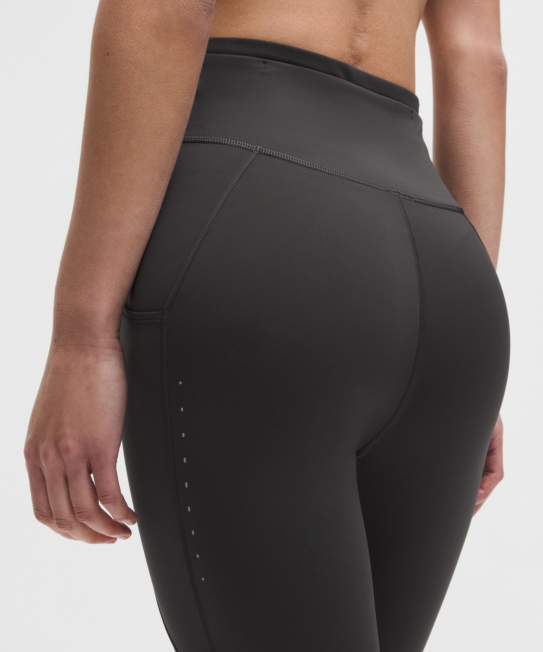 Fast and Free ハイライズタイツ ポケット付き 26インチ *アジア