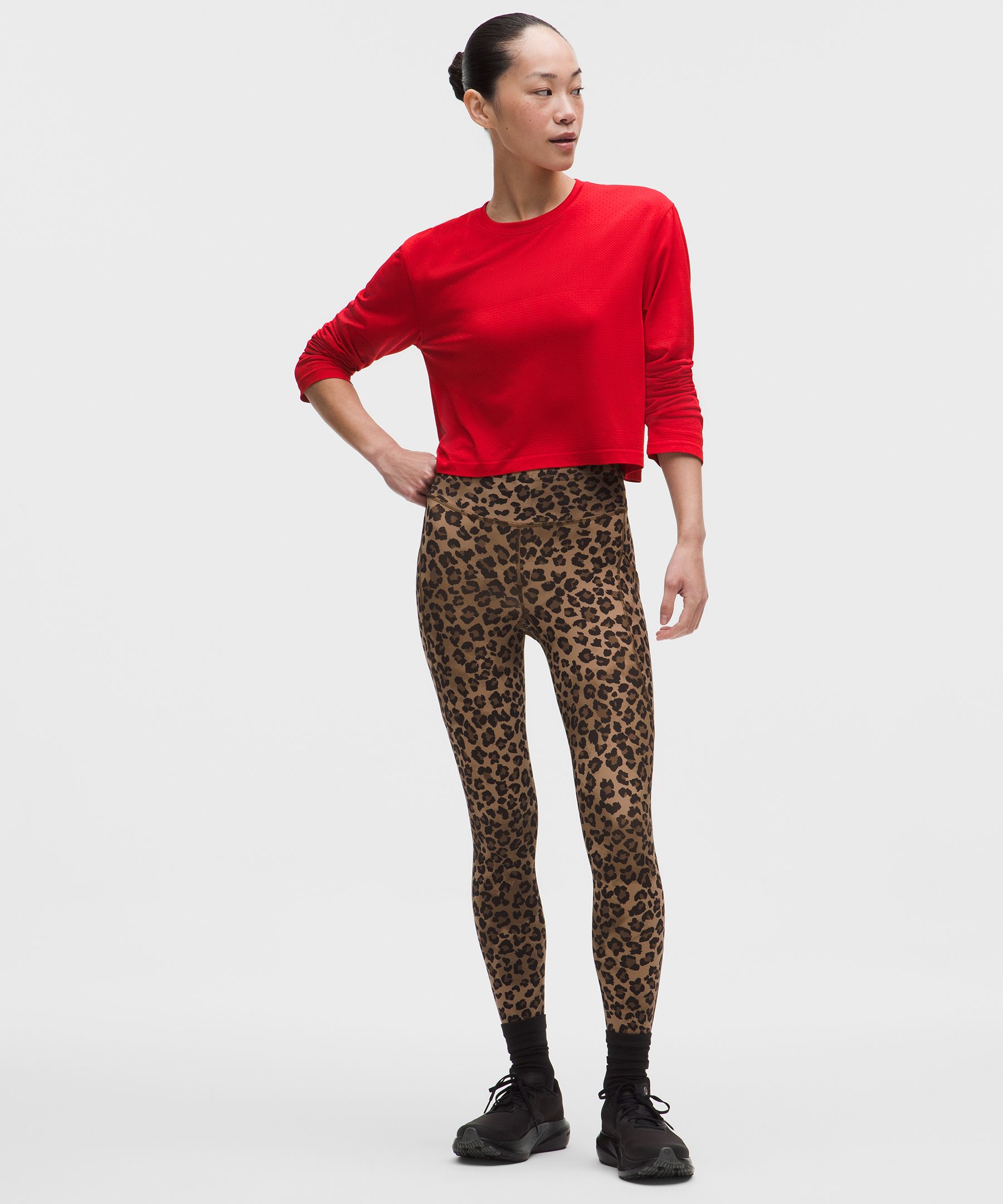 Fast and Free ハイライズ 5ポケットタイツ 24インチ *アジアフィット