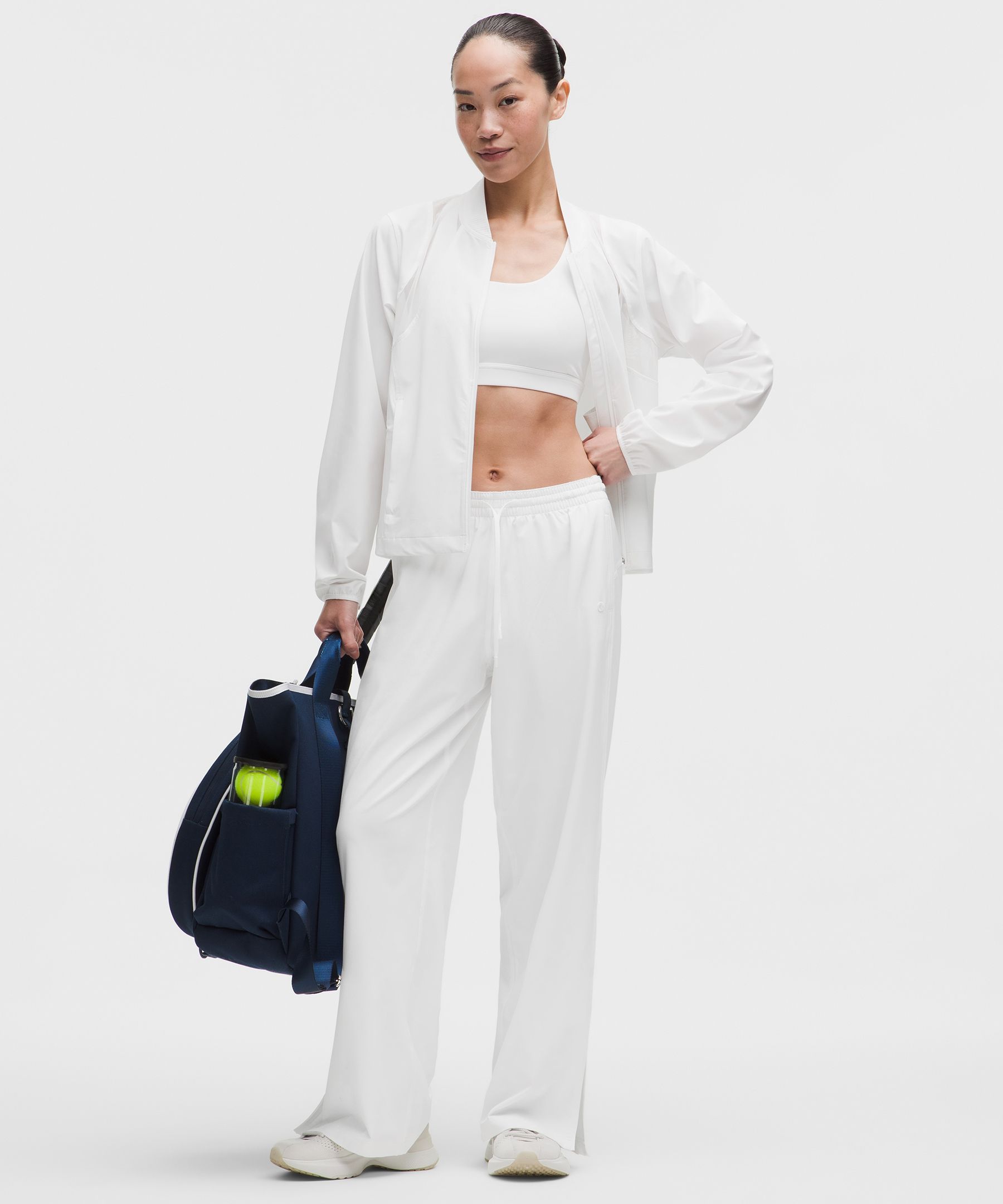 Court Rival Wide-Leg Track Pants Lined *Asia Fit