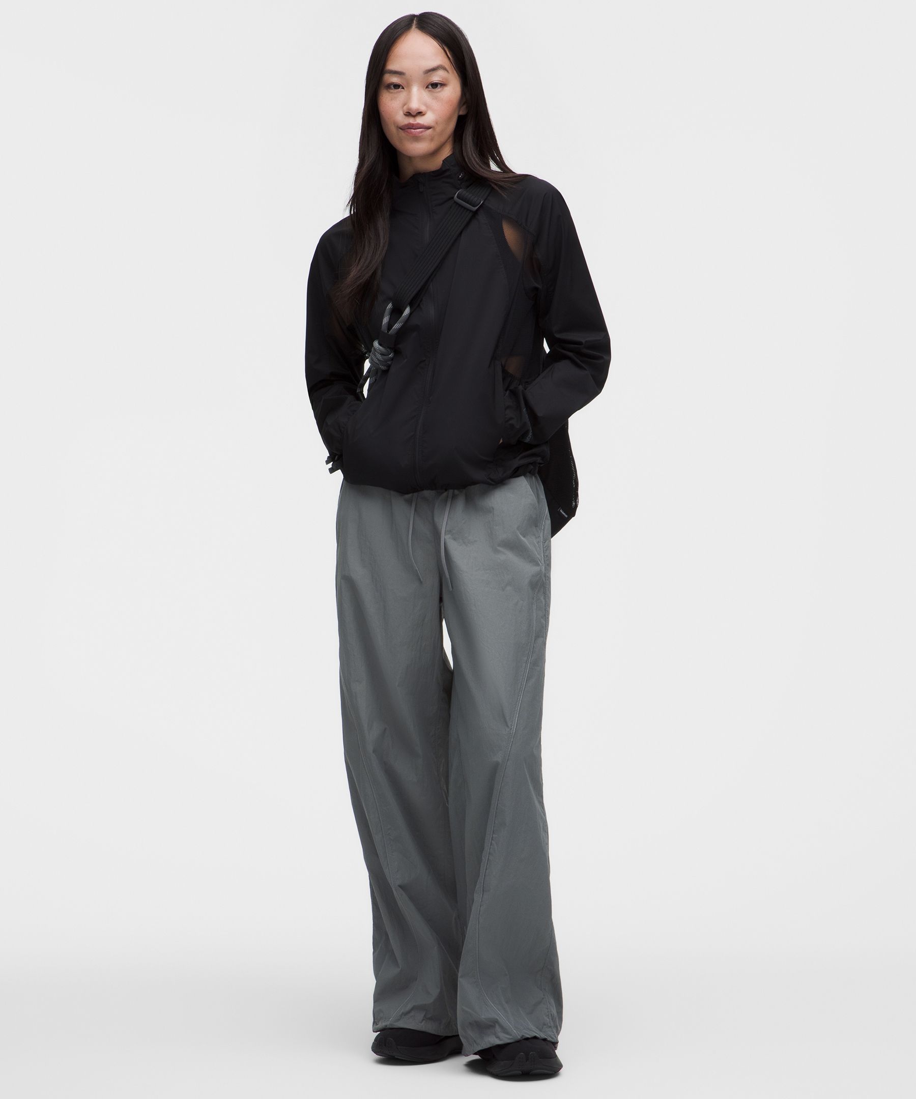 UV-Protective Cinch-Hem Mid-Rise Pants *Asia Fit
