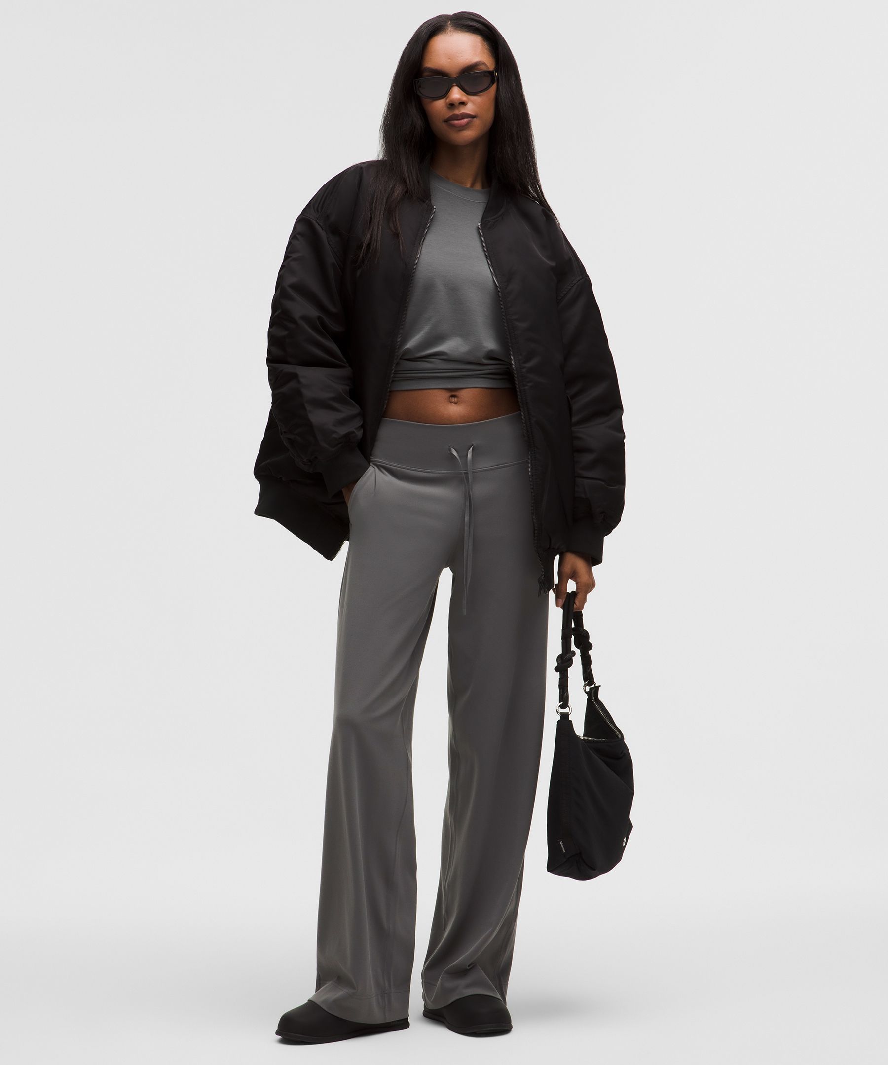 Groove High-Rise Wide-Leg Pant