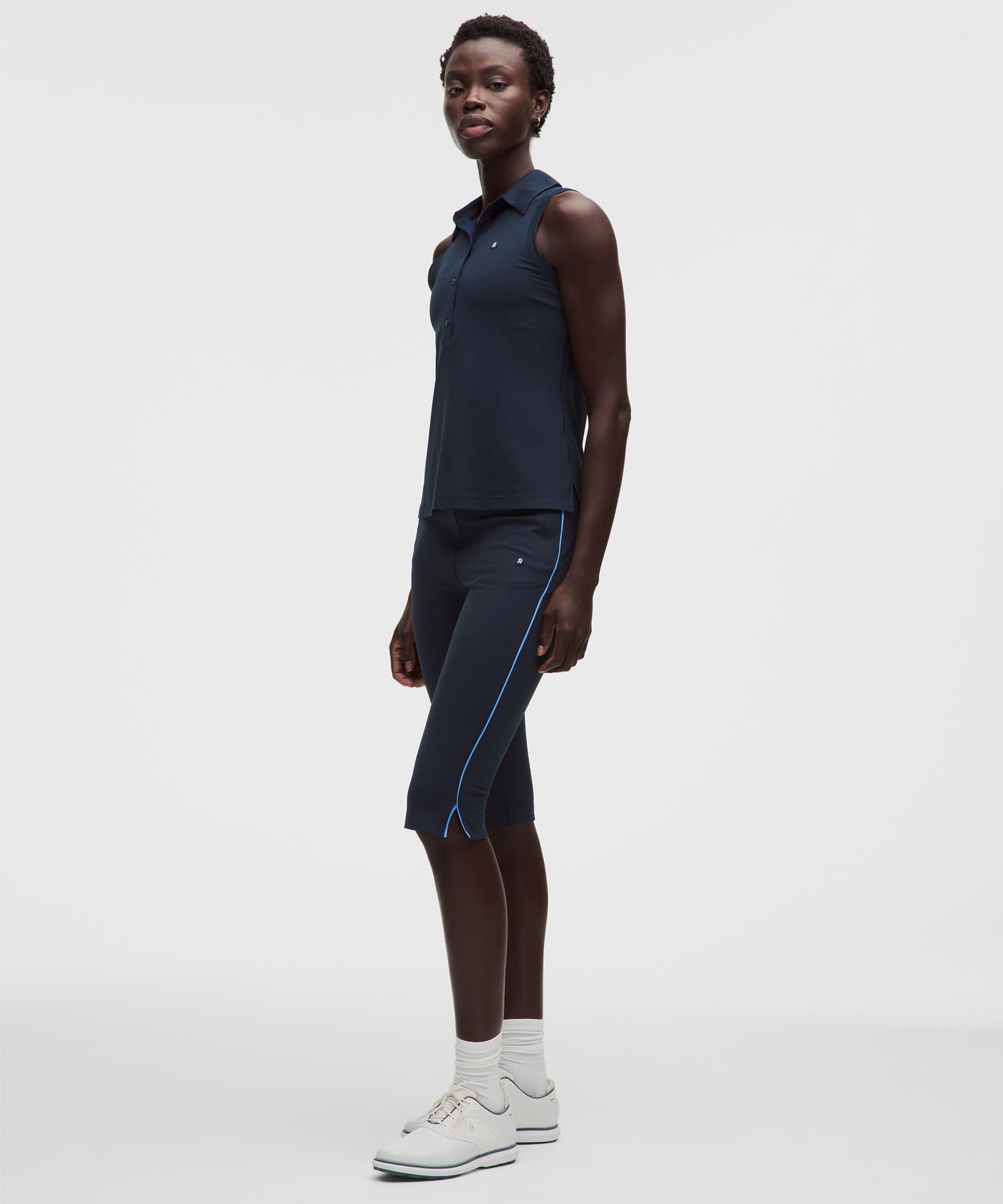 High-Rise Golf Pull-On Cropped Pant 16"