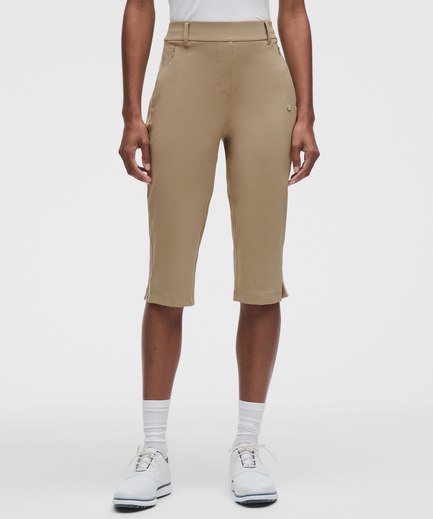 High-Rise Golf Pull-On Cropped Pant 16"