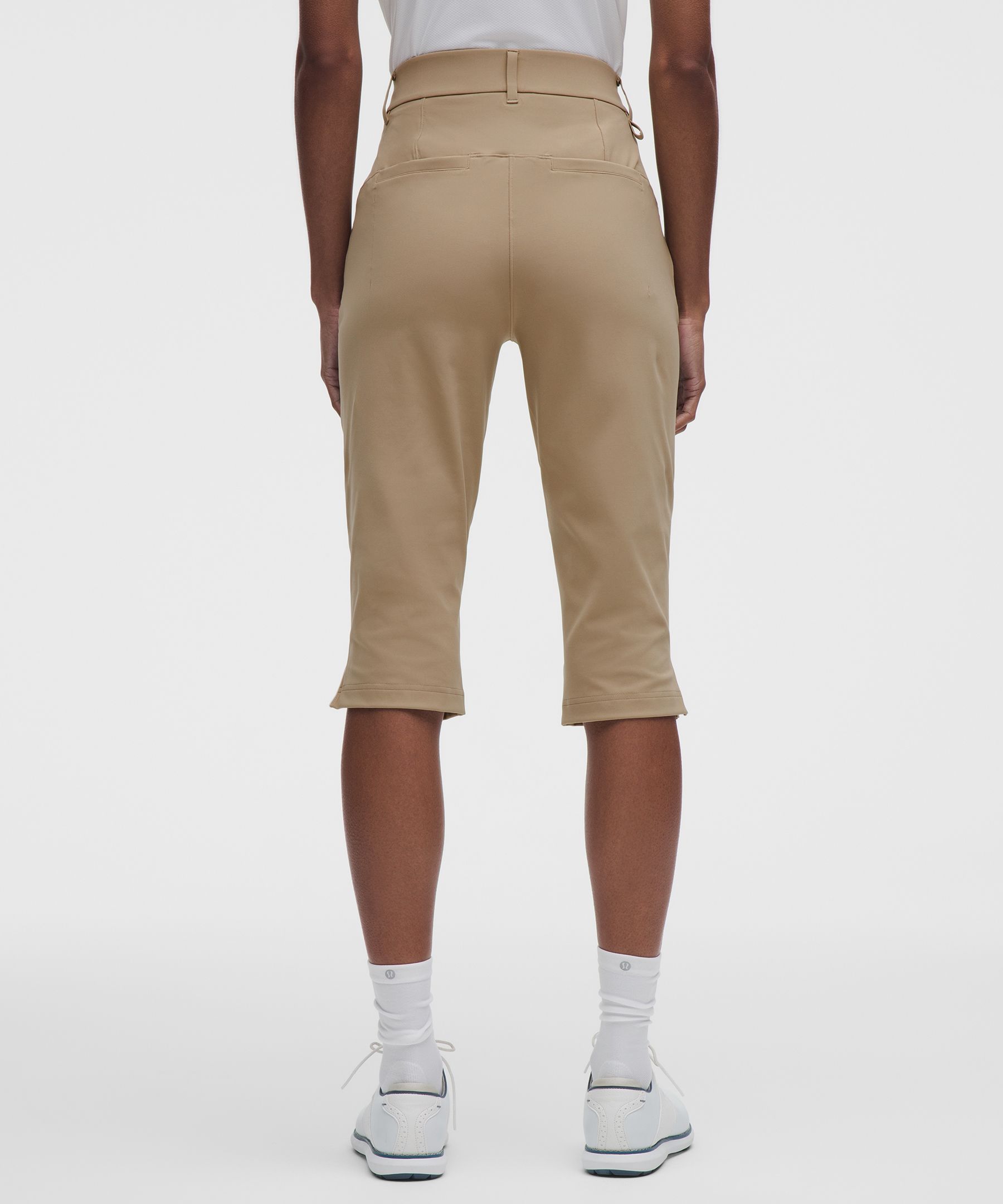 High-Rise Golf Pull-On Cropped Pant 16"