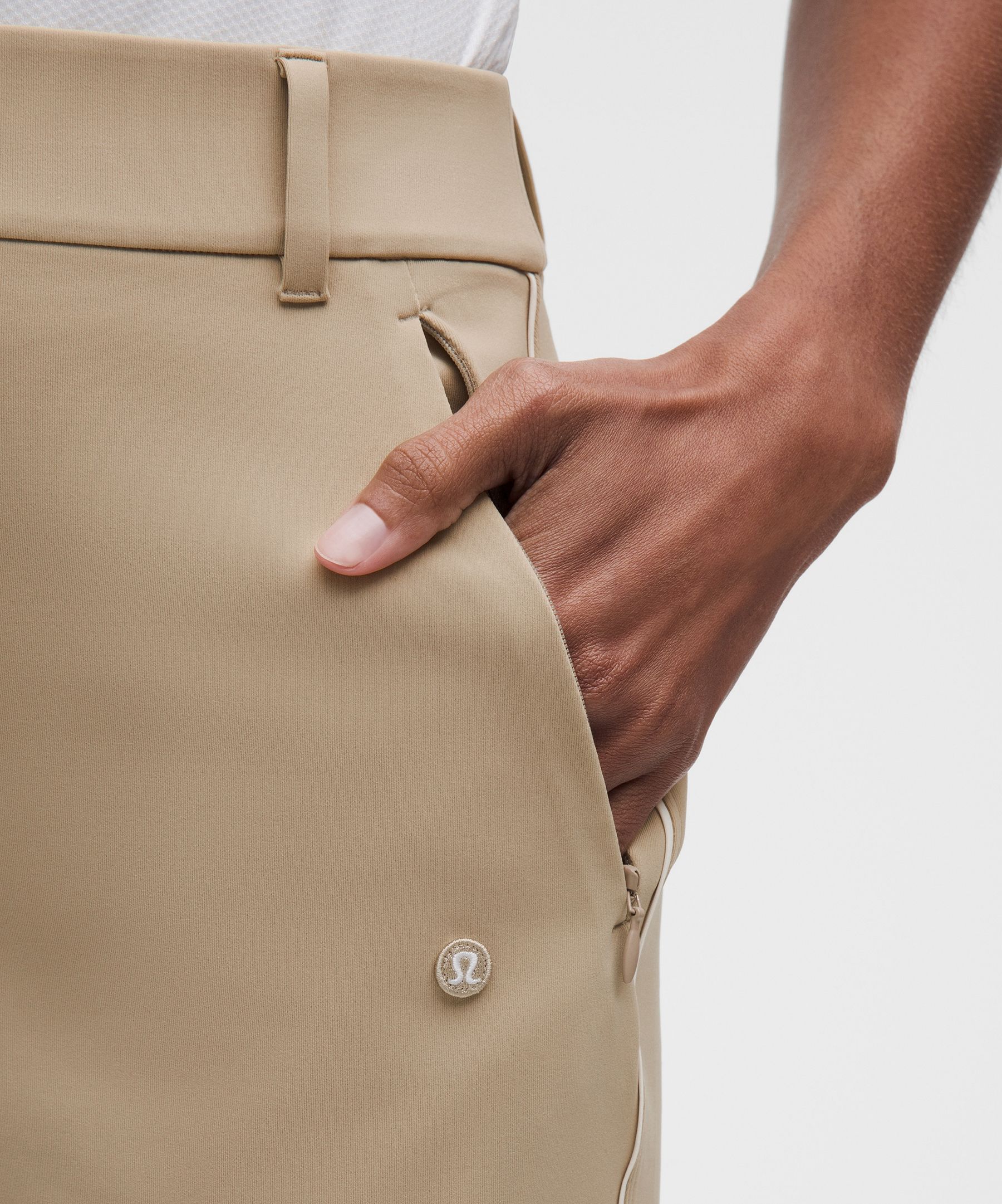 High-Rise Golf Pull-On Cropped Pant 16"