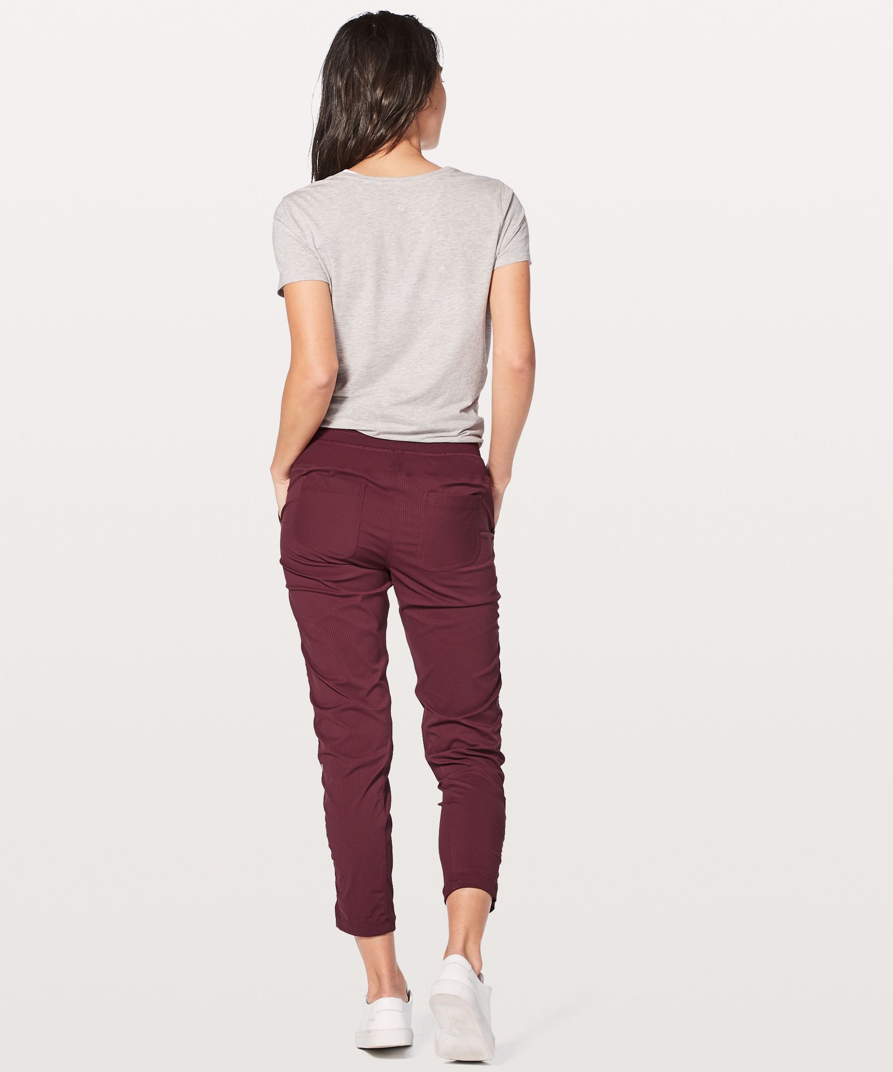 Lululemon white street to studio pants - Agent Athletica