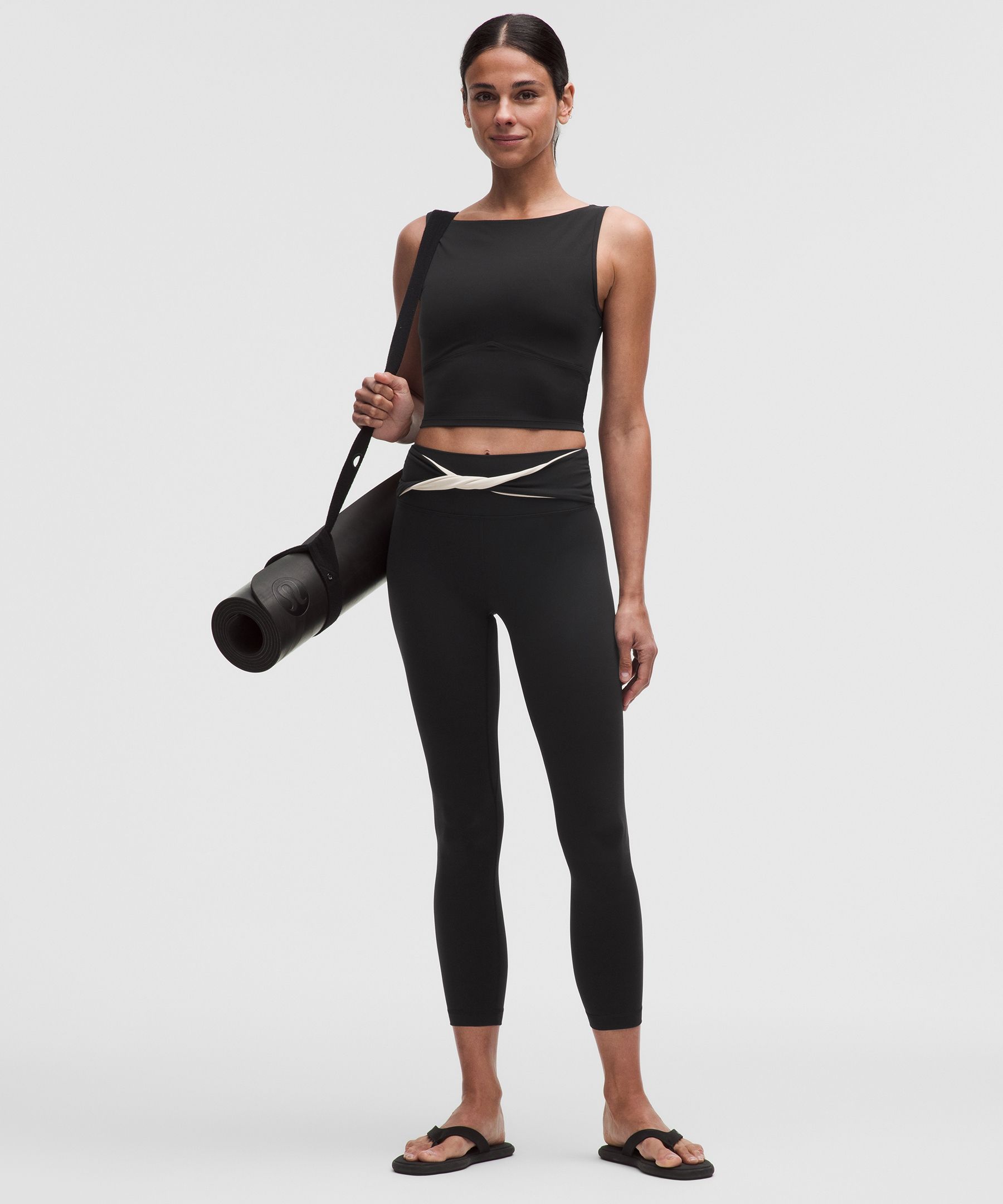 Nulu Twist-Front High-Rise Tight 25"