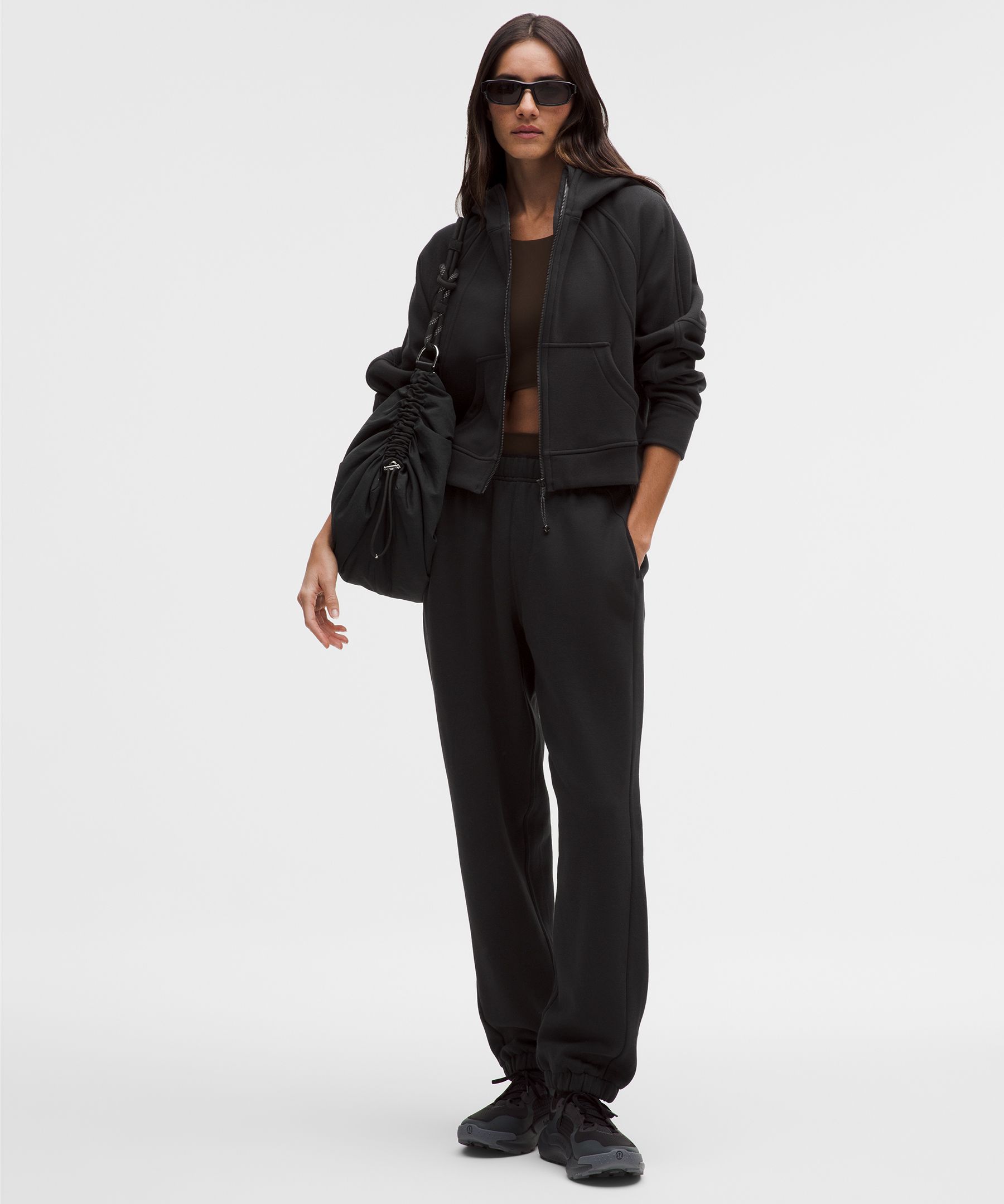 Scuba Mid-Rise Oversized Jogger *Short - image 4