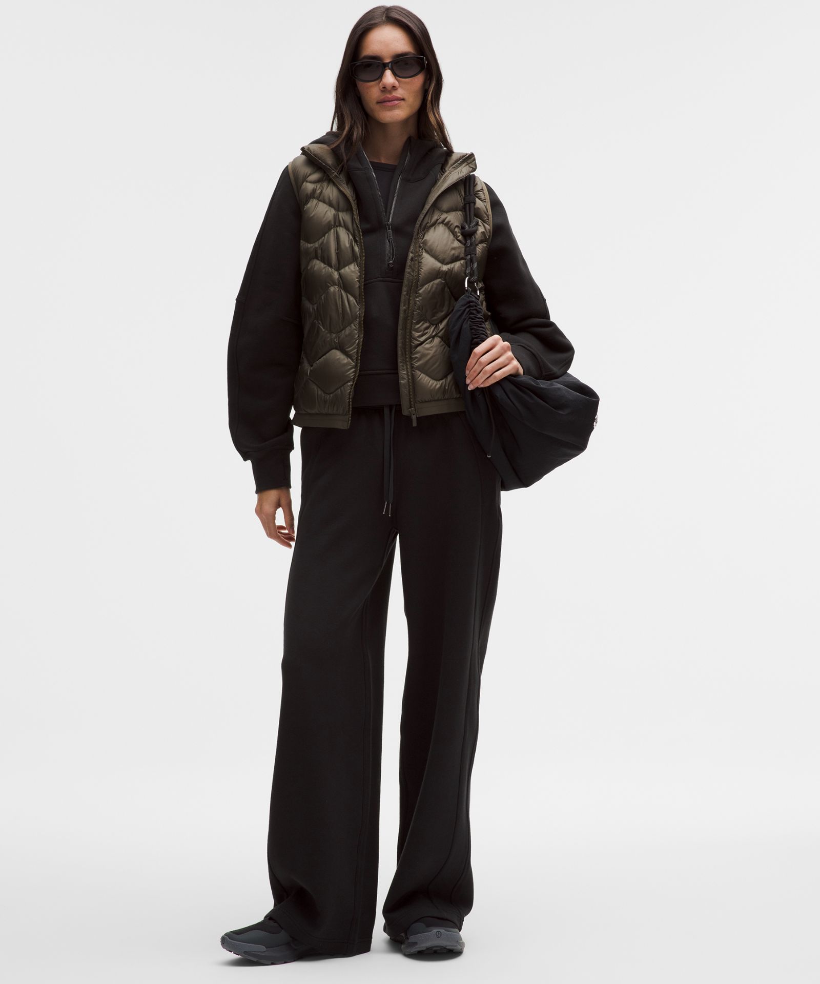 Женские широкие брюки Lululemon Scuba Mid-Rise — фото 2