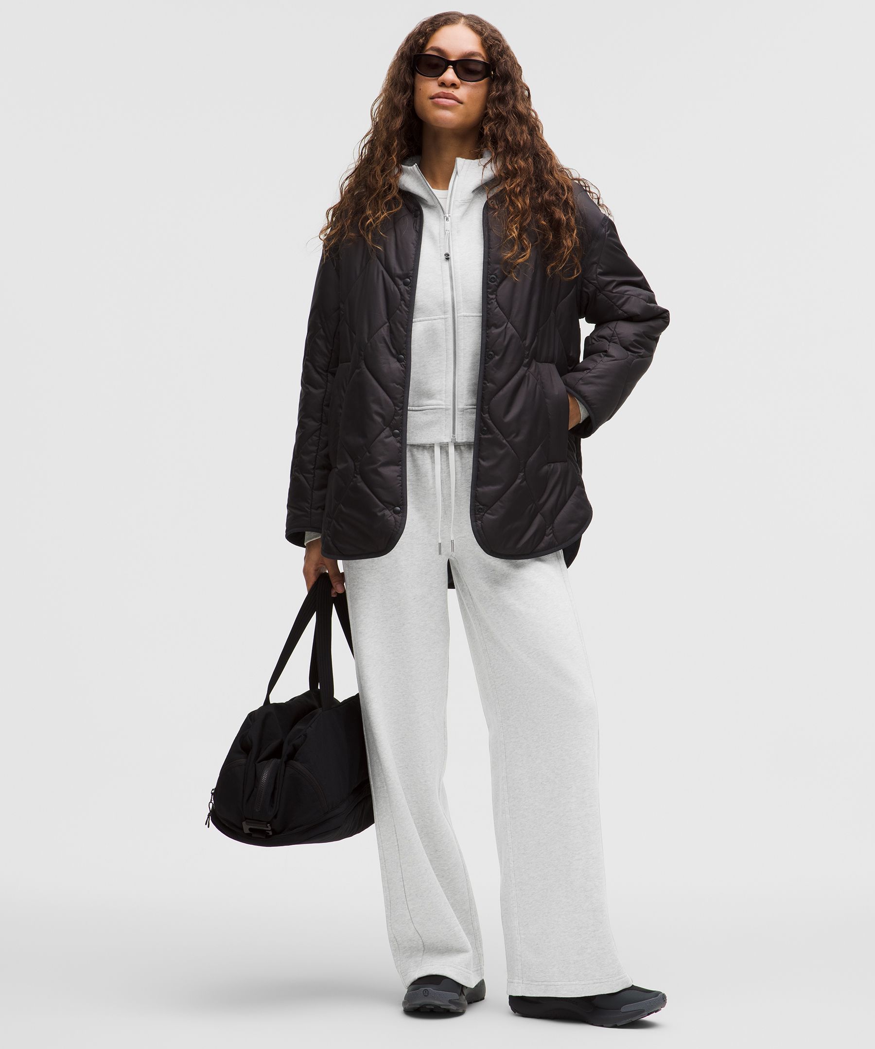 Scuba Mid-Rise Wide-Leg Pant 