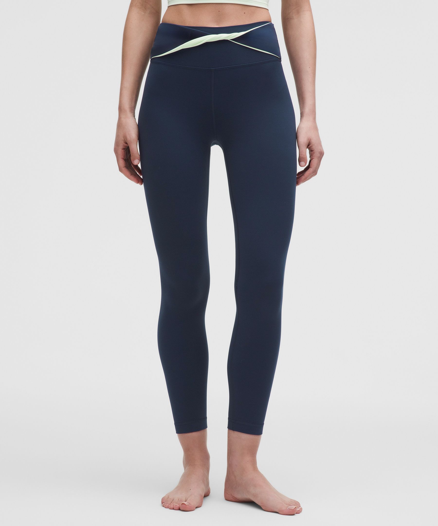 Nulu Twist-Front High-Rise Tight 25"