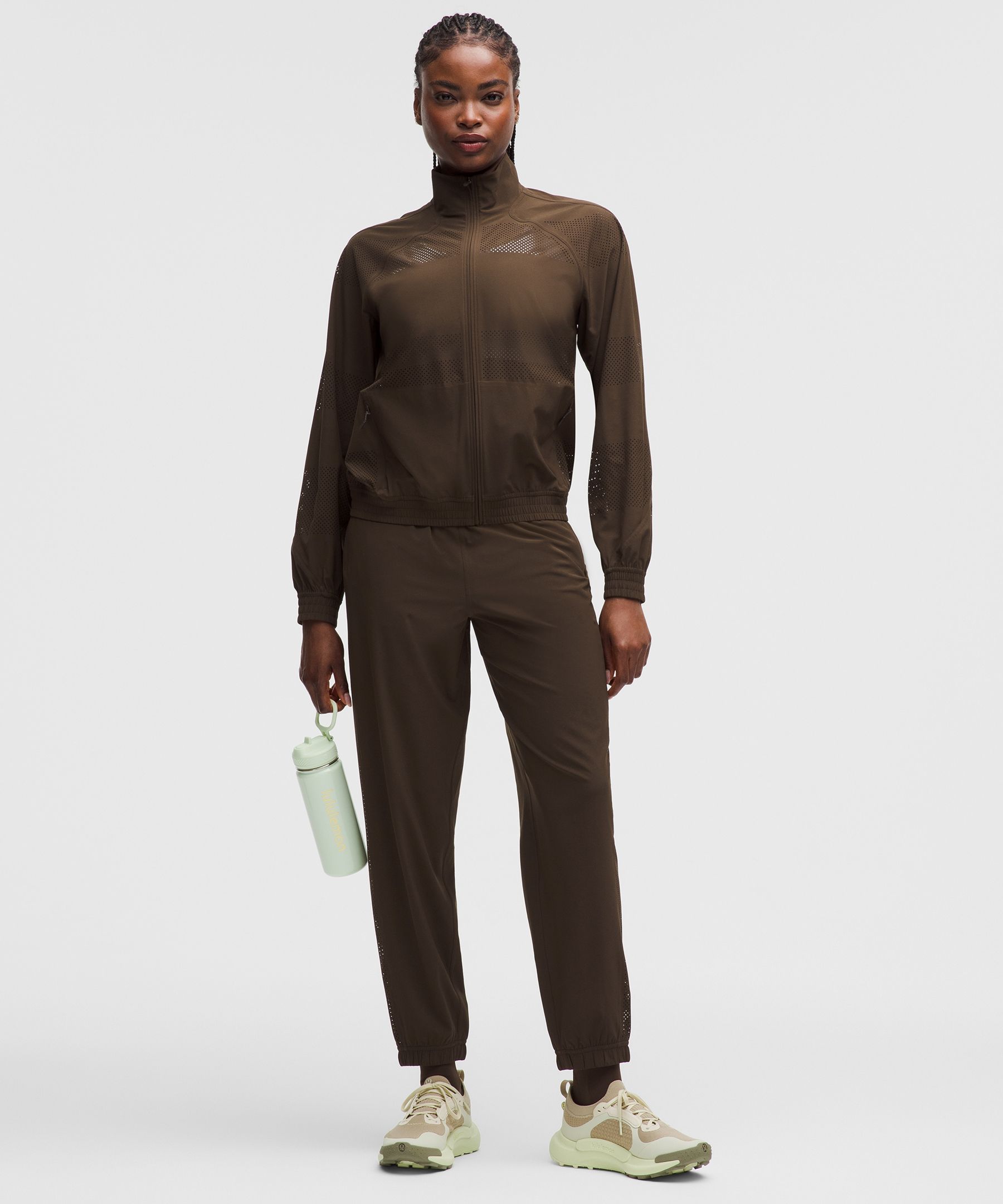 Adapted State Mid-Rise Jogger *Perforated Stripe