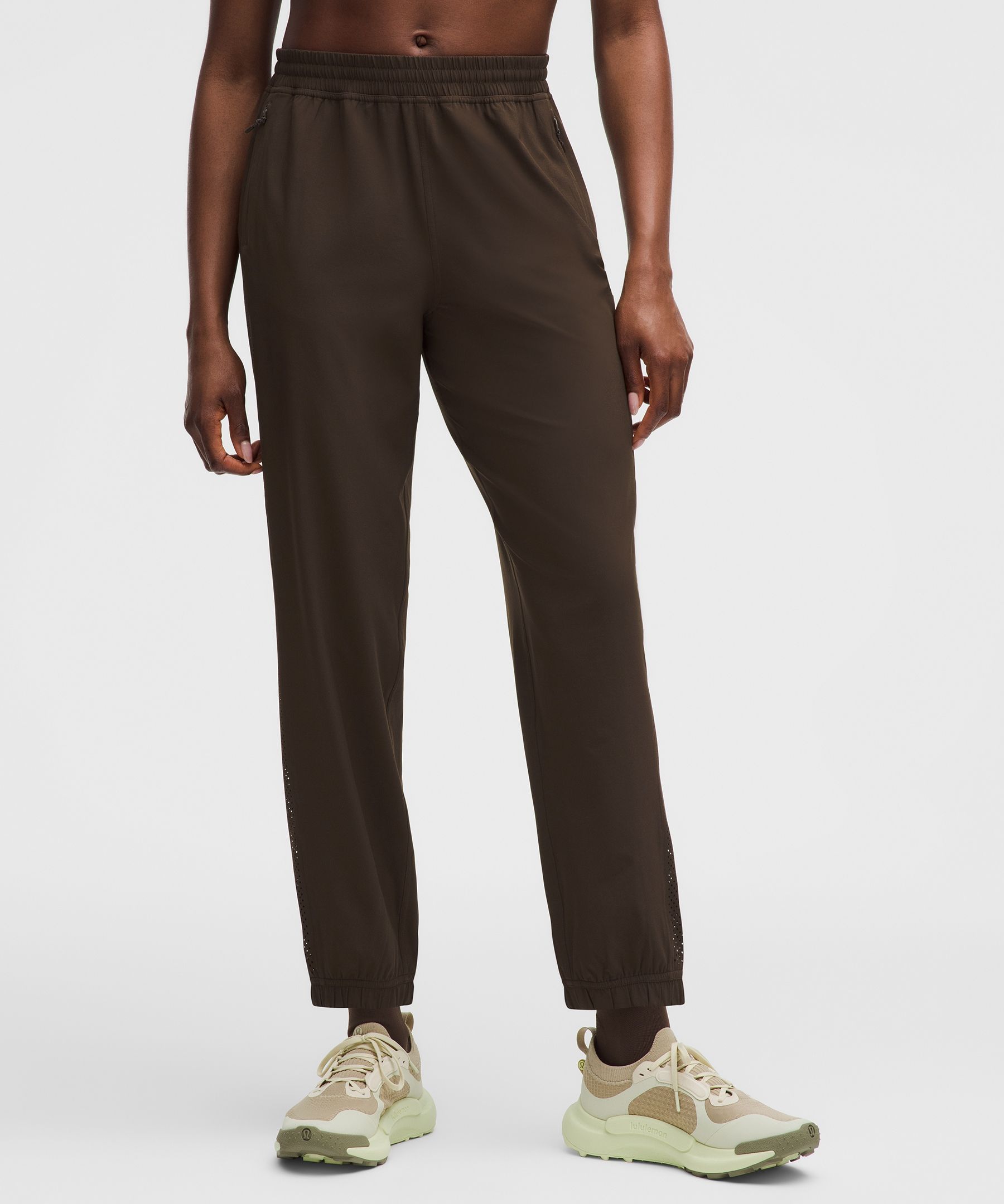 Adapted State Mid-Rise Jogger *Perforated Stripe