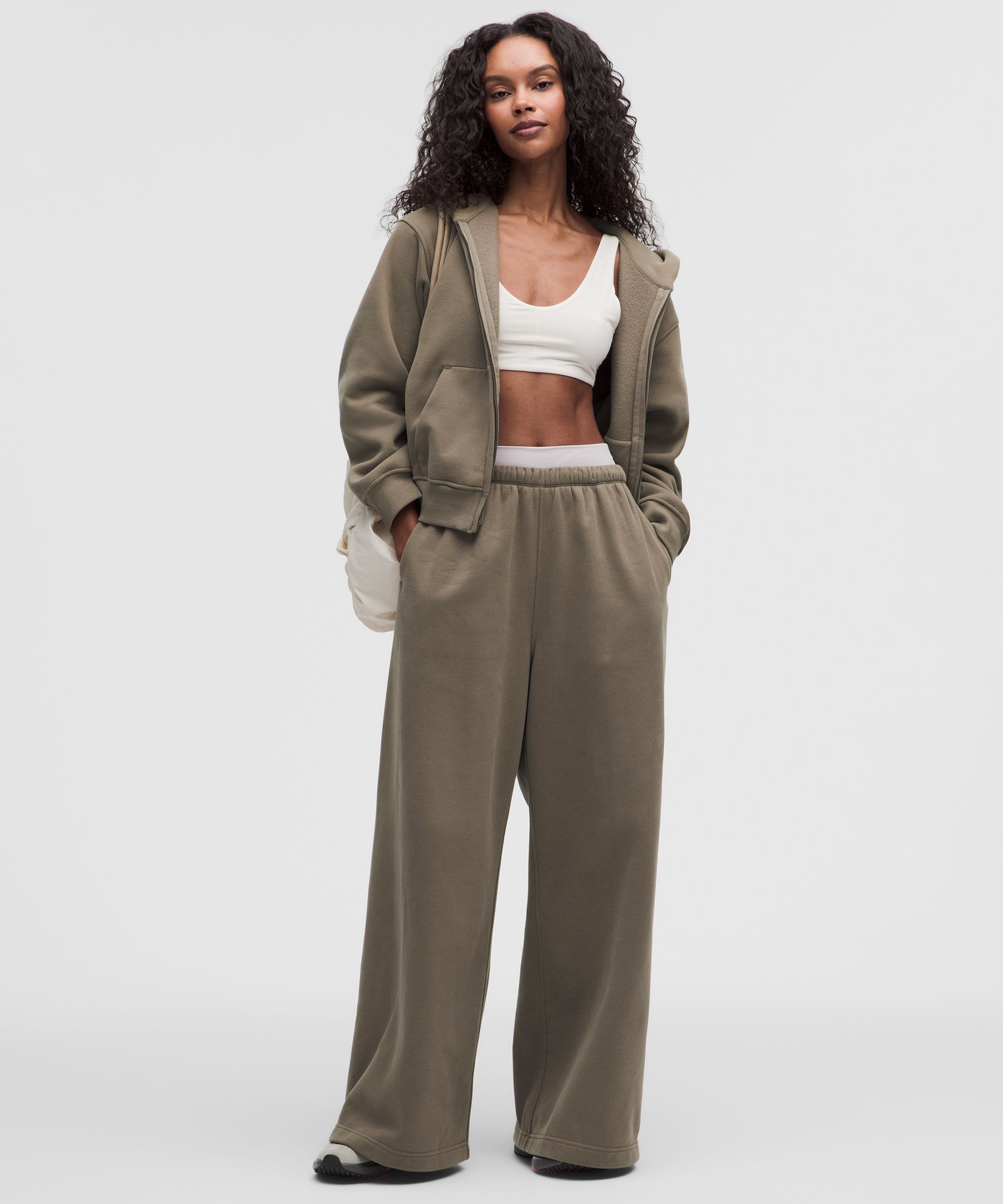 Pantalon jambe large Steady State très ample en SuperLoft pour femmes