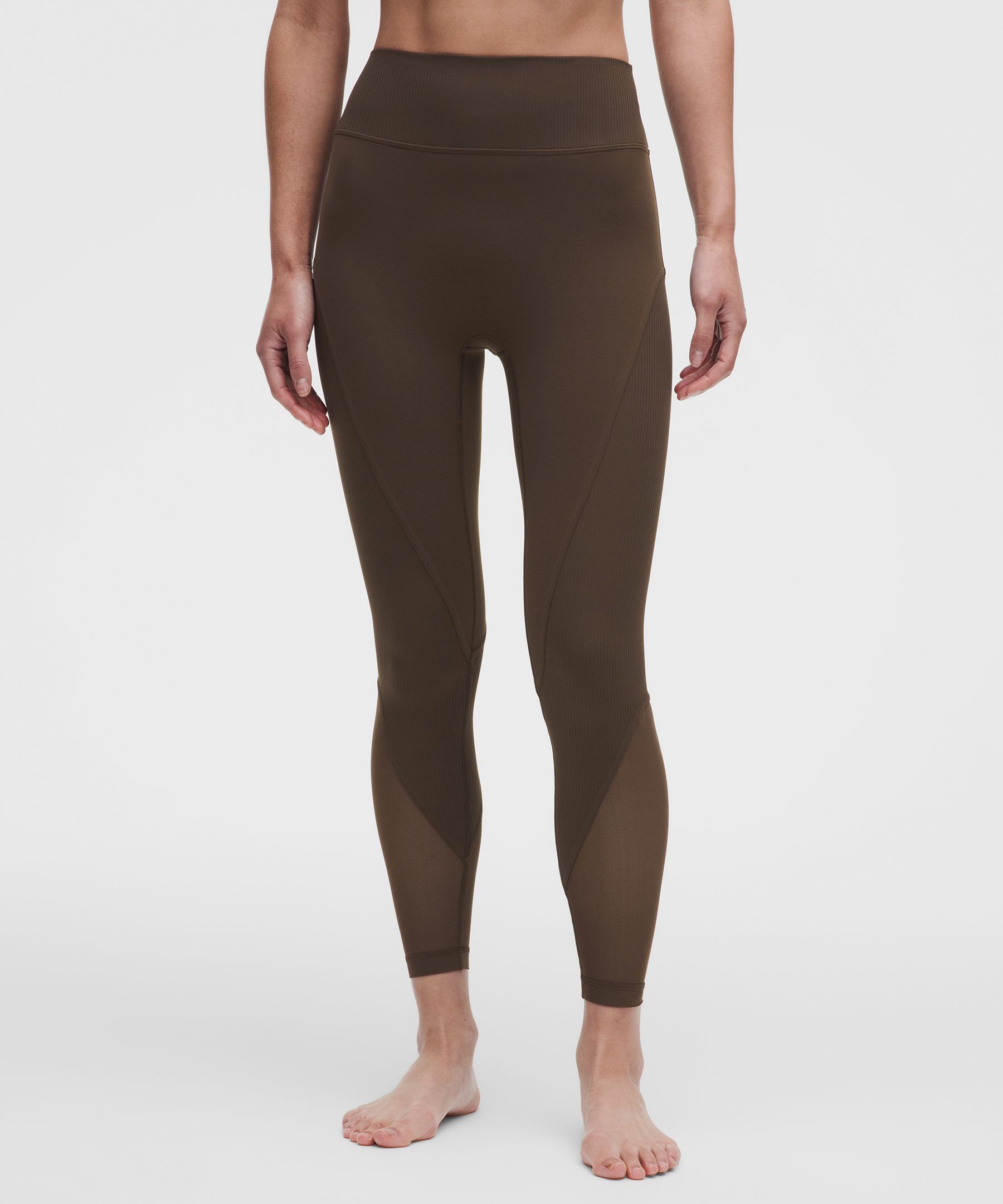 Nulu and Mesh No Line High-Rise Yoga Tight 24" *Asia Fit