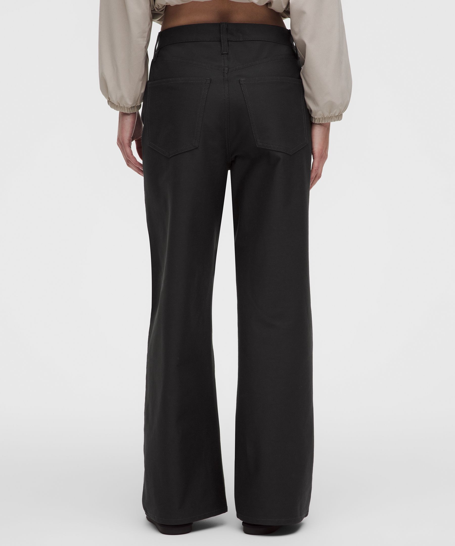 EasyFive Mid-Rise Classic-Wide Pants *Asia Fit
