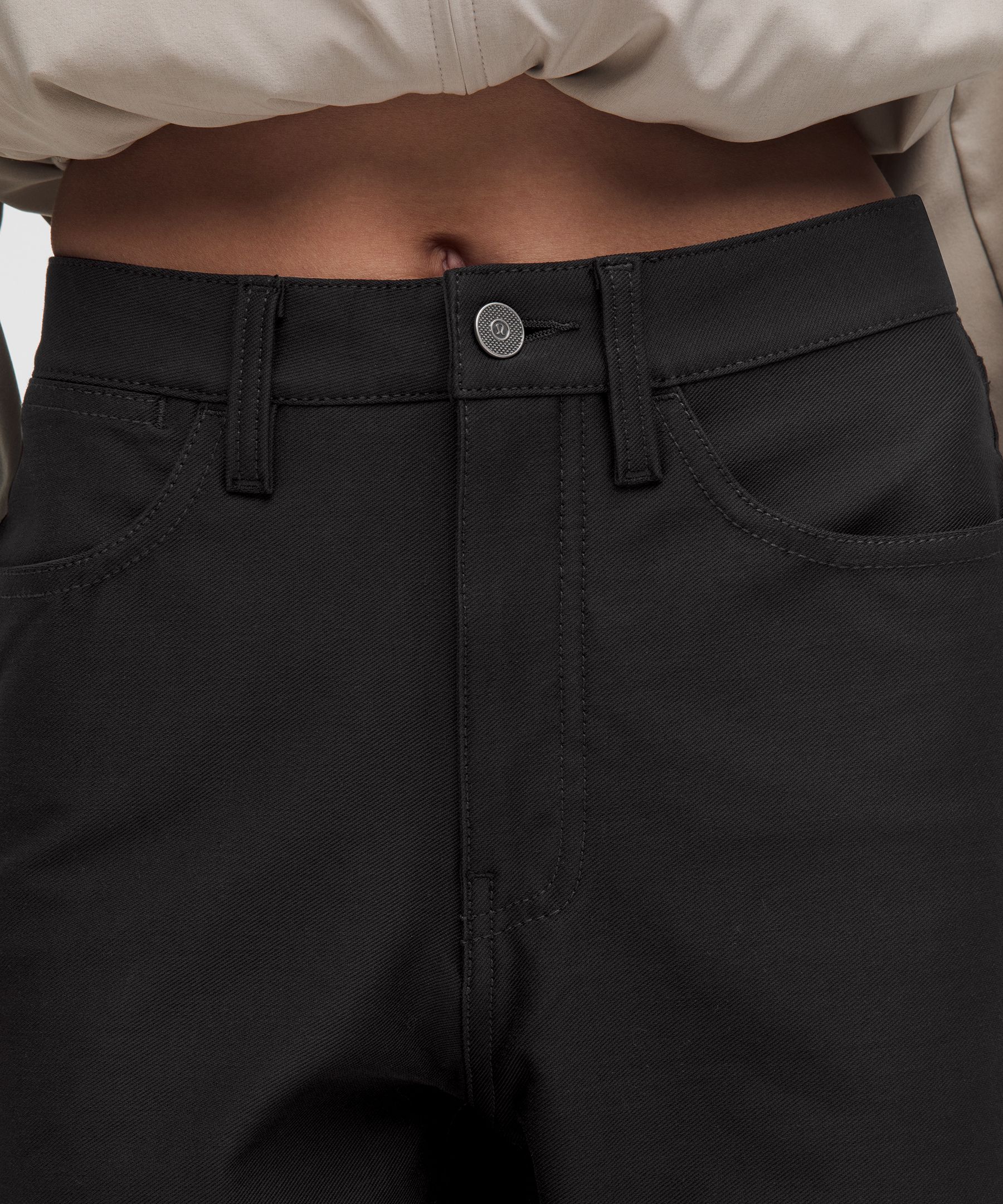 EasyFive Mid-Rise Classic-Wide Pants *Asia Fit