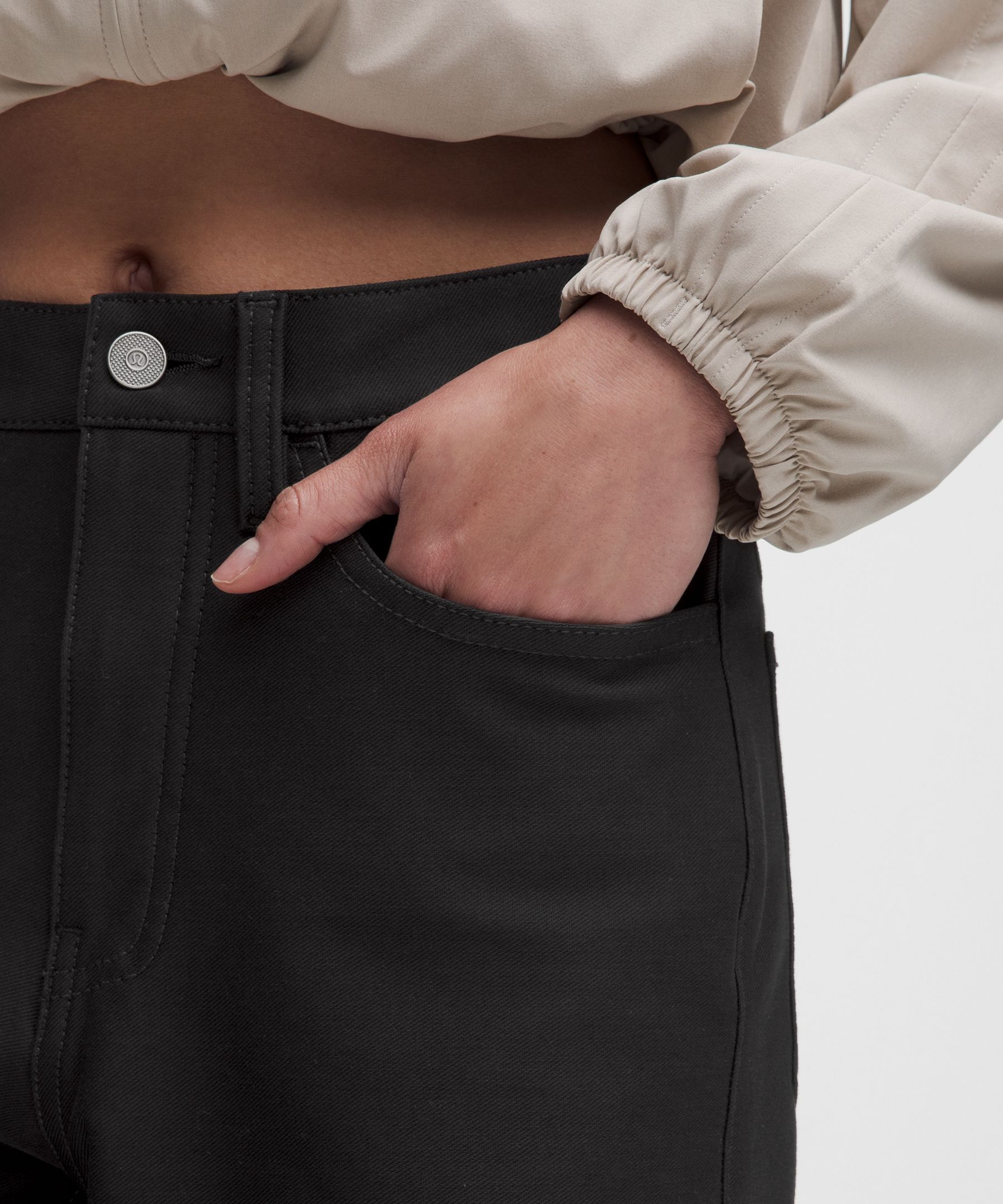 EasyFive Mid-Rise Classic-Wide Pants *Asia Fit