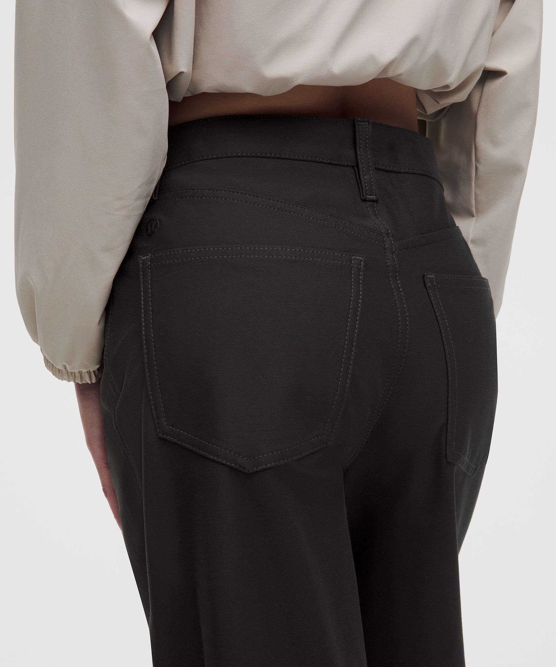 EasyFive Mid-Rise Classic-Wide Pants *Asia Fit