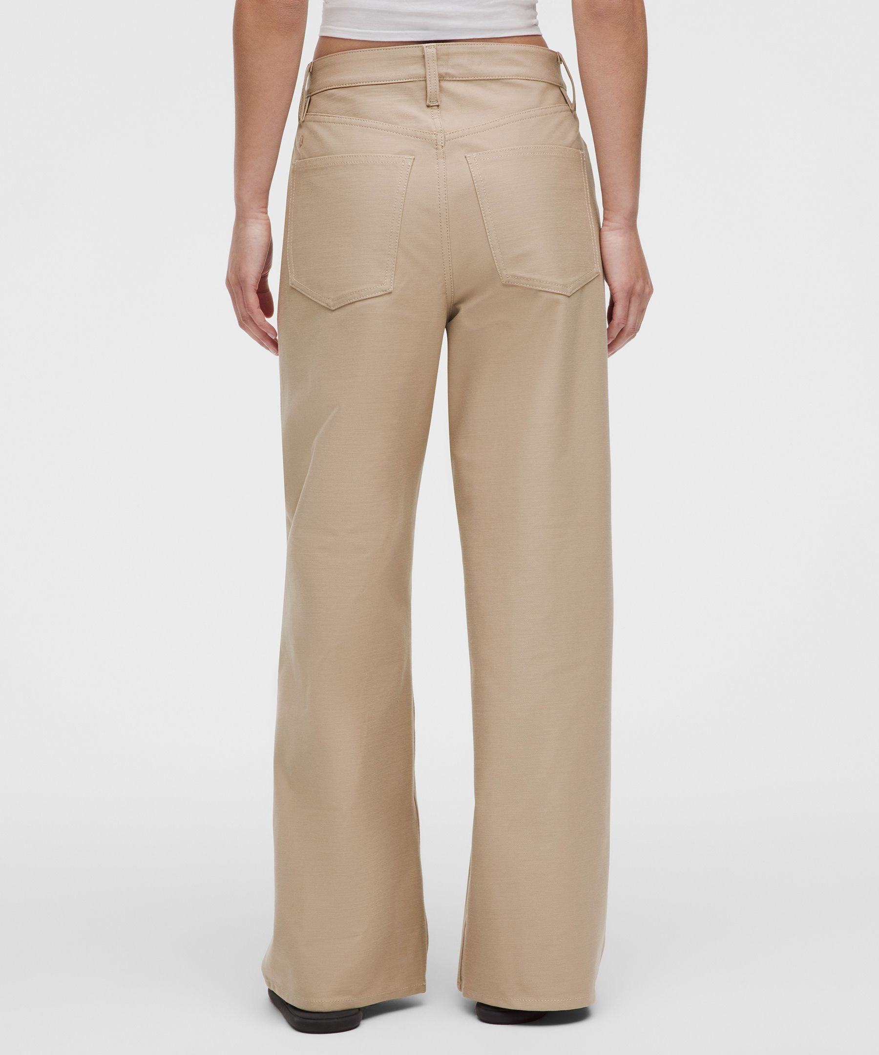 EasyFive Mid-Rise Classic-Wide Pants *Asia Fit