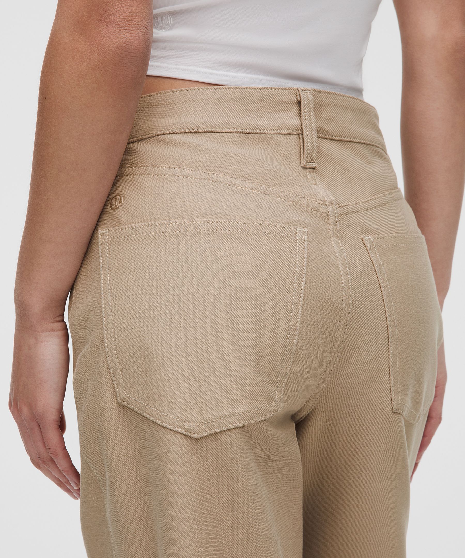EasyFive Mid-Rise Classic-Wide Pants *Asia Fit