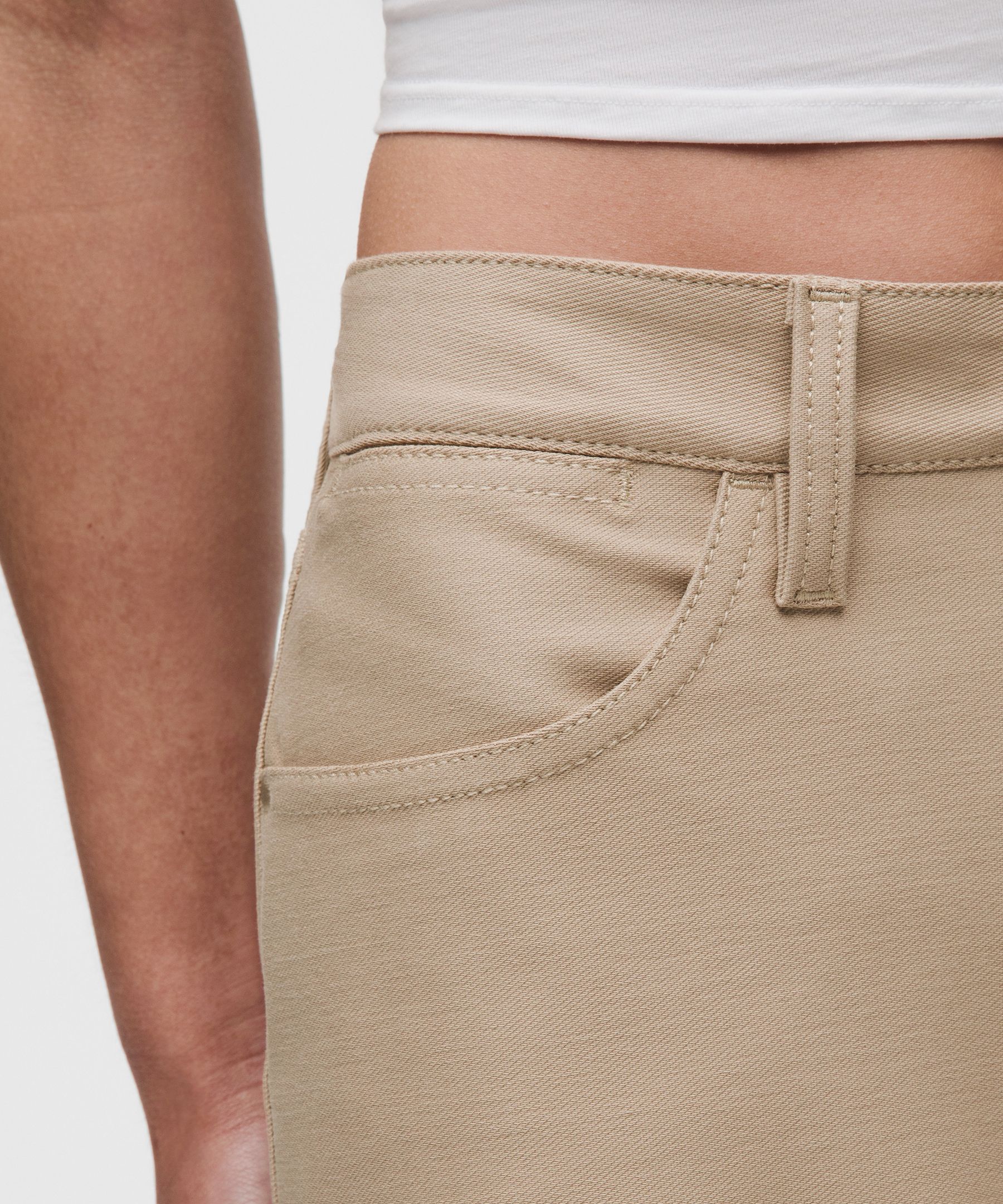 EasyFive Mid-Rise Classic-Wide Pants *Asia Fit