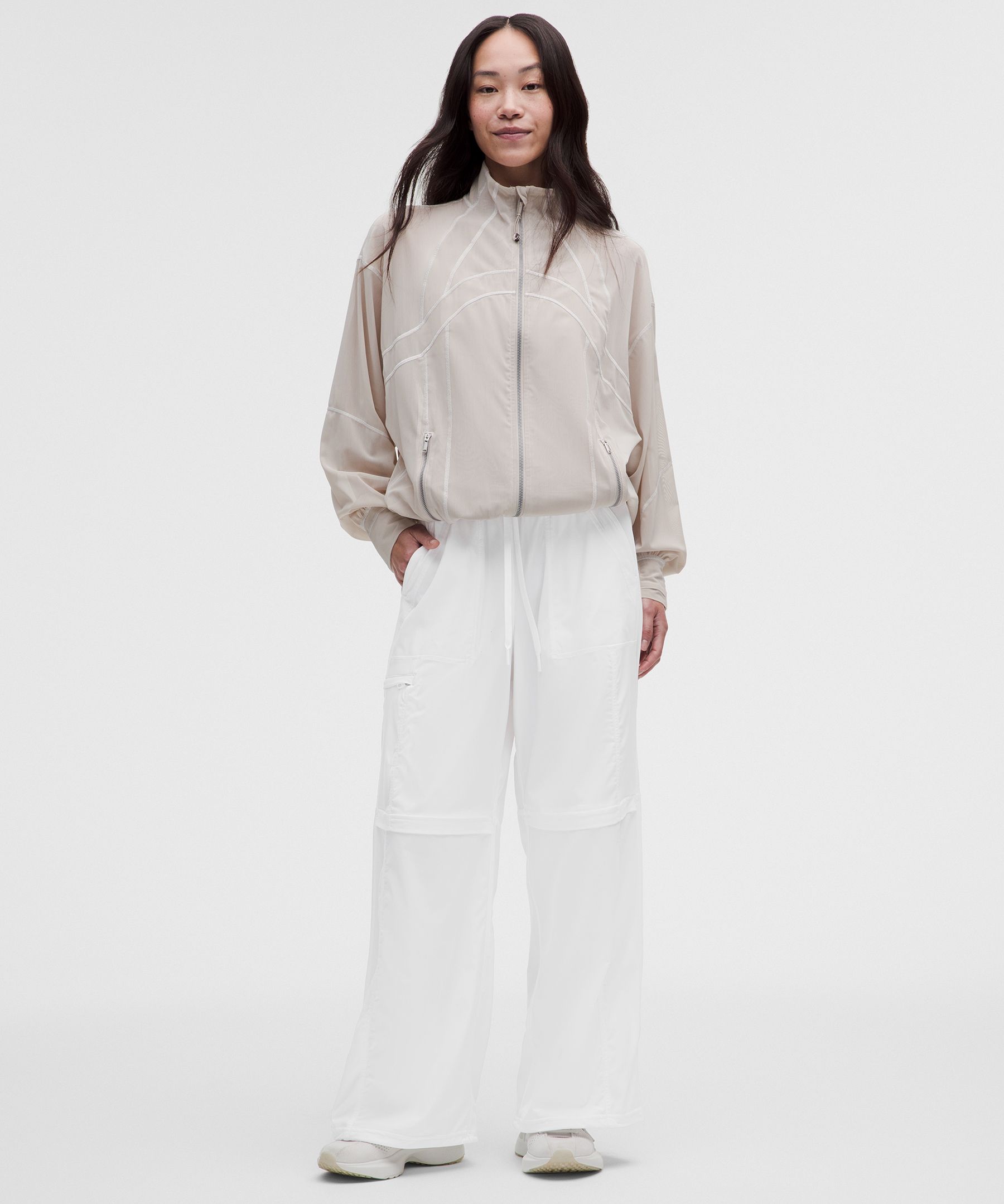 Dance Studio High-Rise Vented Wide-Leg Pants *Asia Fit