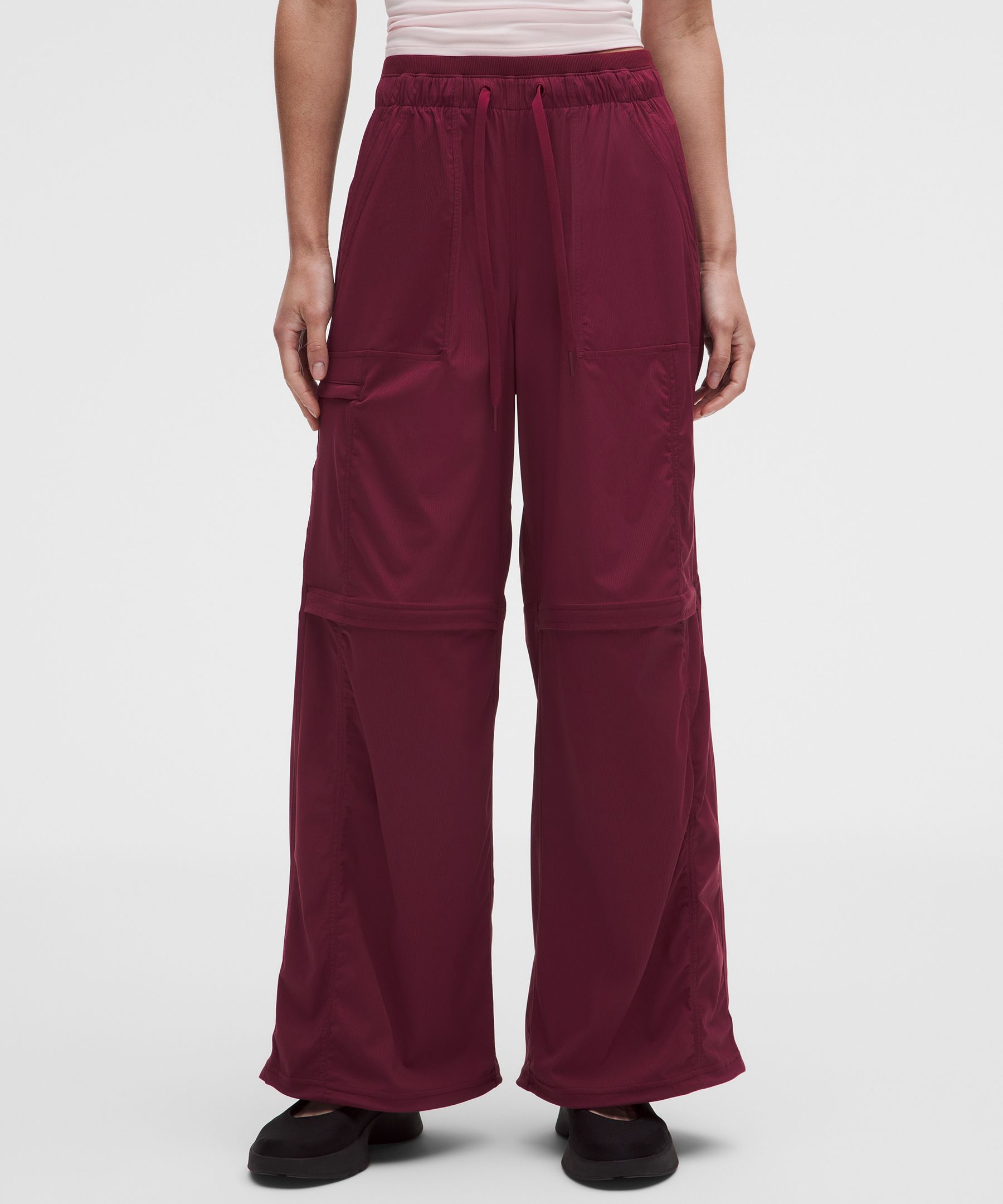 Dance Studio High-Rise Vented Wide-Leg Pants *Asia Fit
