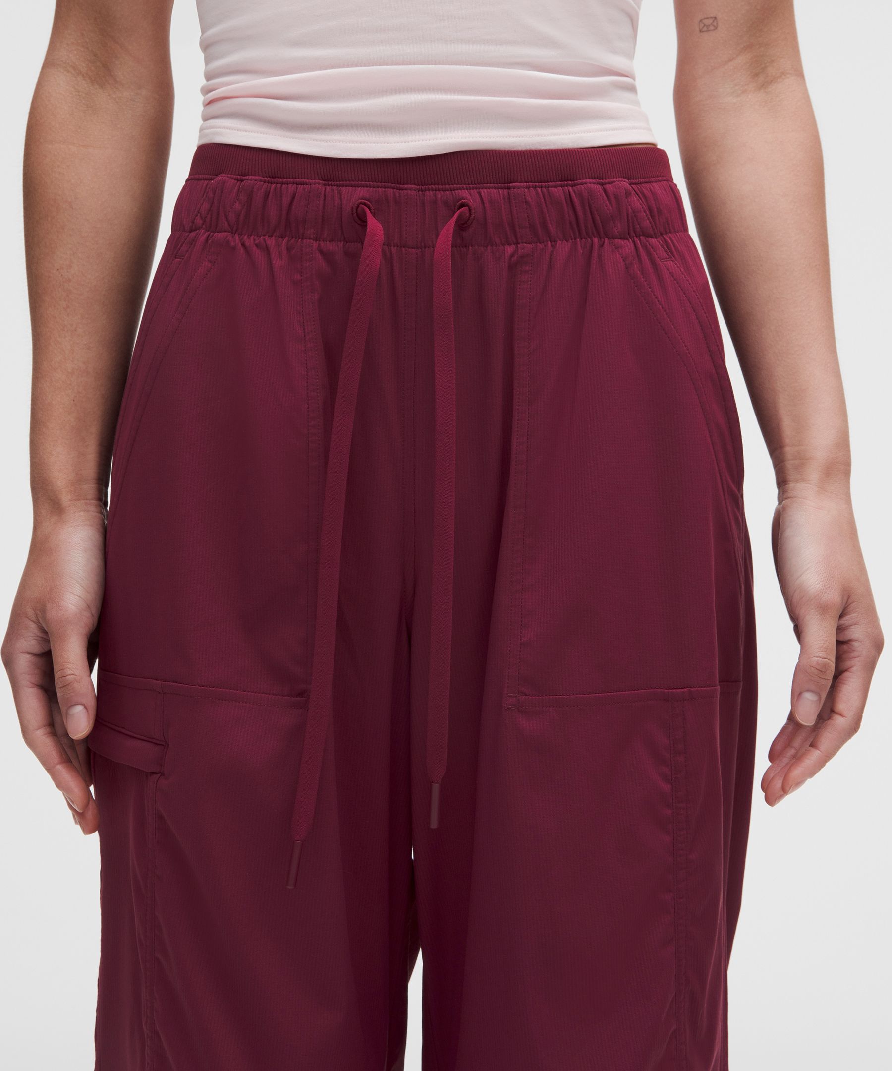 Dance Studio High-Rise Vented Wide-Leg Pants *Asia Fit