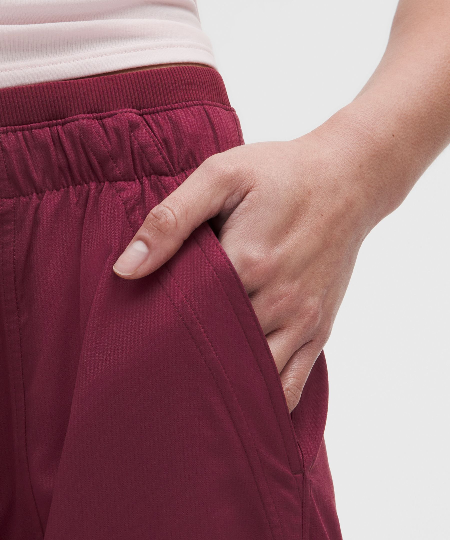 Dance Studio High-Rise Vented Wide-Leg Pants *Asia Fit