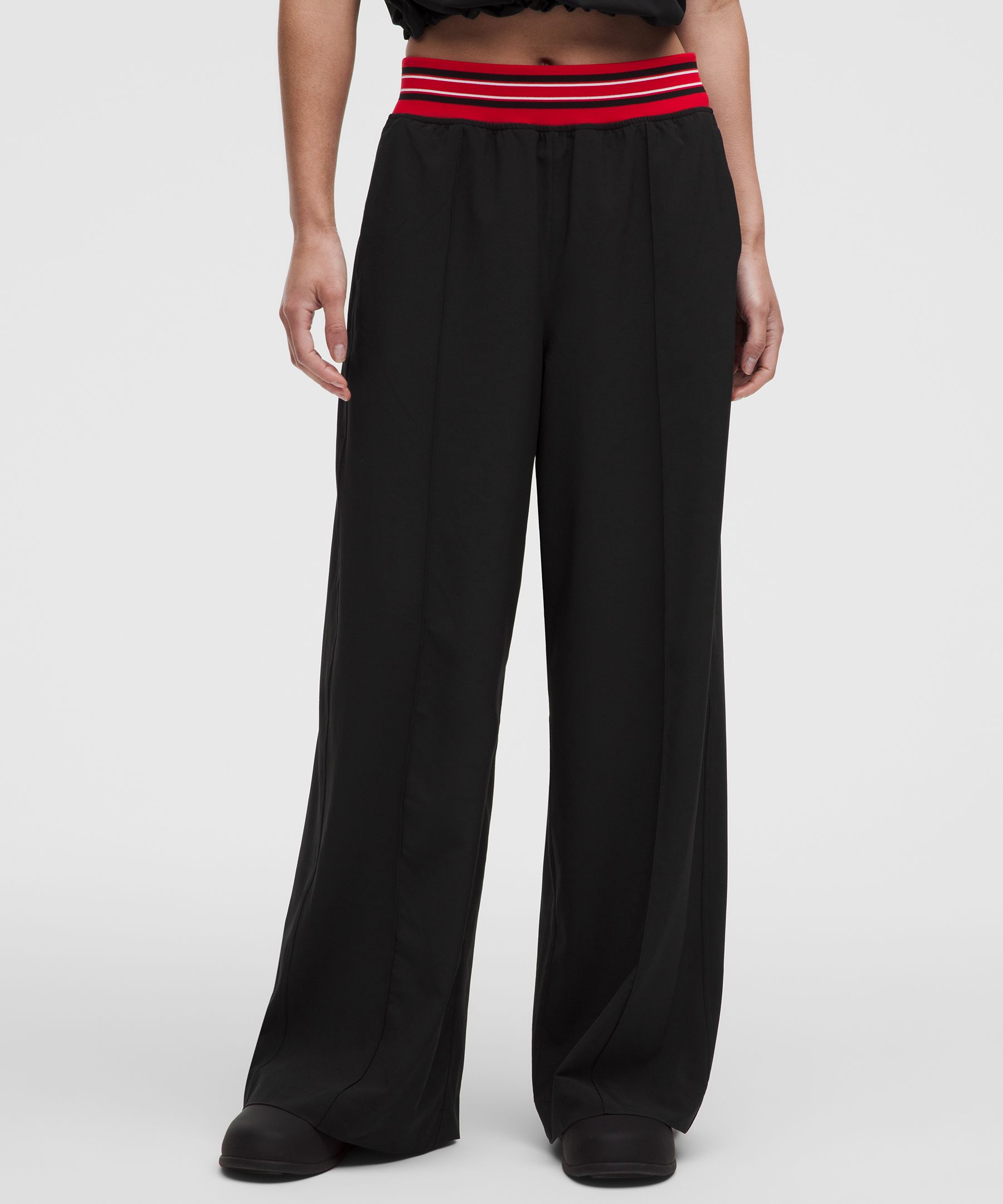 Breezily Mid-Rise Pants Trim *Asia Fit