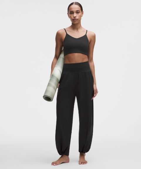 Женские драпированные брюки Lululemon Nulu Cinch-Hem