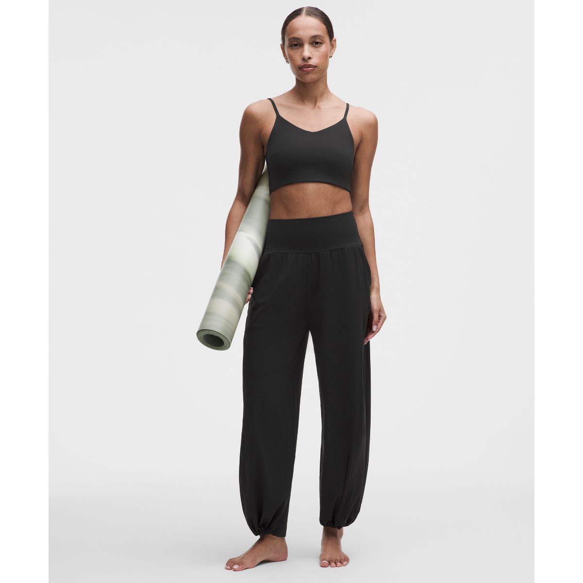 Nulu Cinch-Hem Drapey Pants