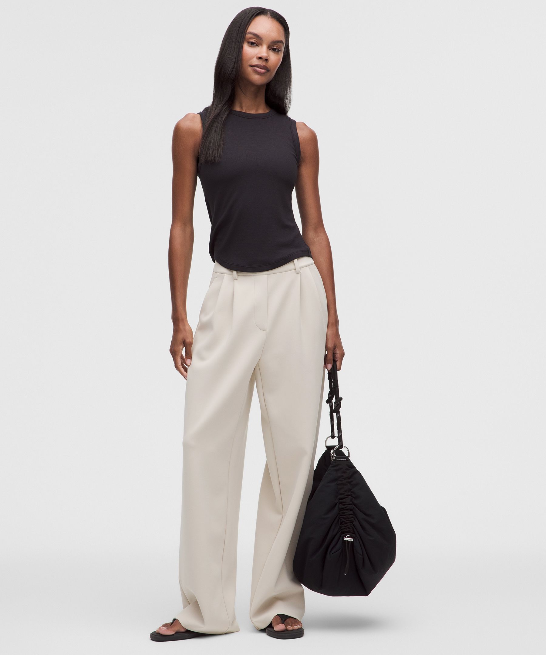 Daydrift High-Rise Wide-Leg Trouser Regular *Twill
